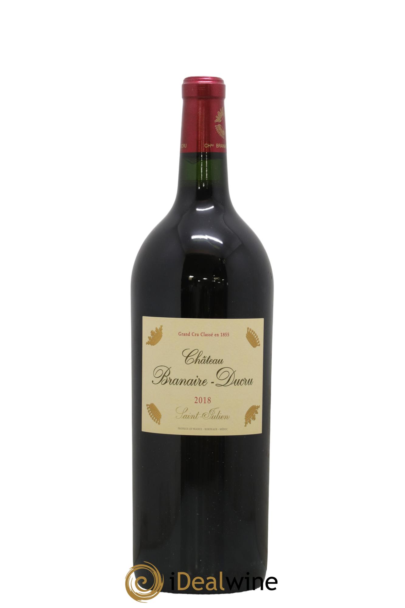 Château Branaire Ducru 4ème Grand Cru Classé 2018 - Lot de 1 magnum - 1