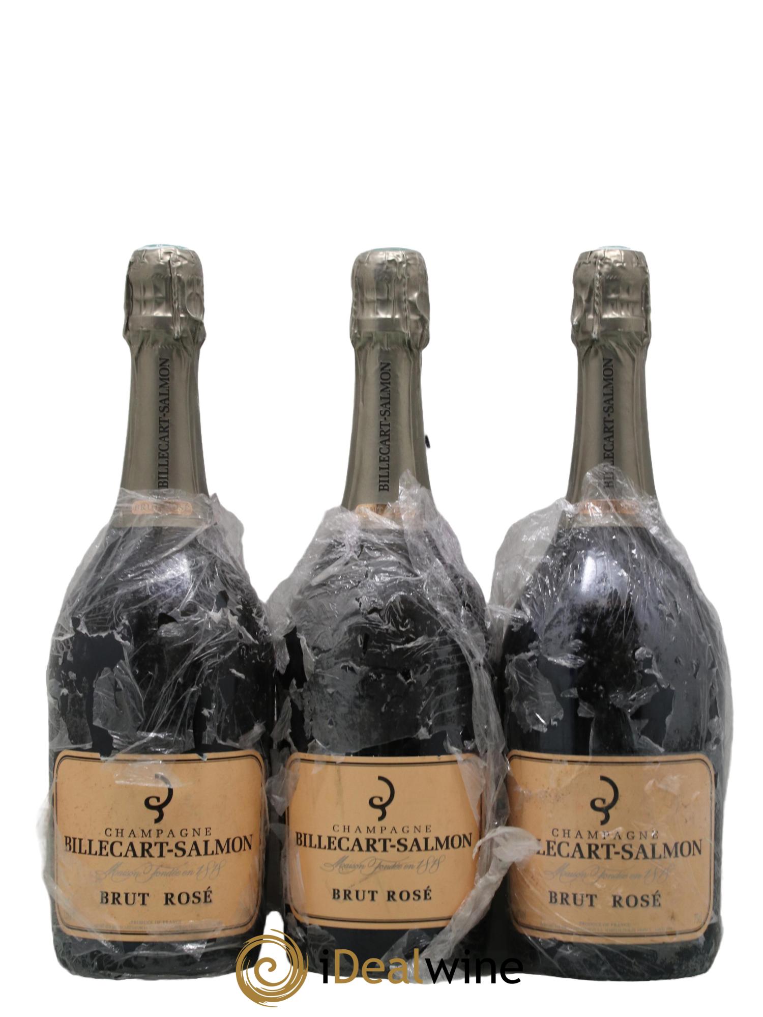 Rosé Billecart-Salmon - Lot de 3 bouteilles - 0