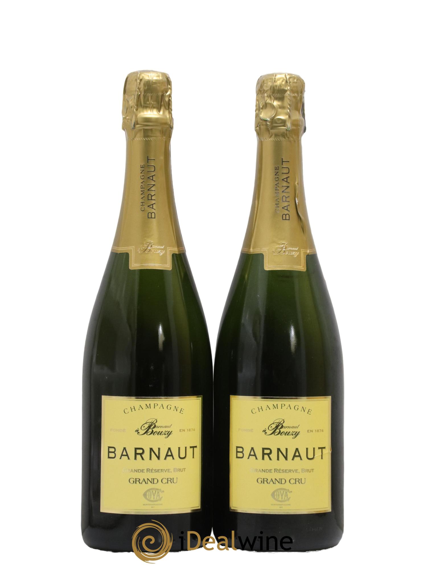 Champagne Grand Cru Barnaut Montenapolleone - Lot de 2 bouteilles - 1