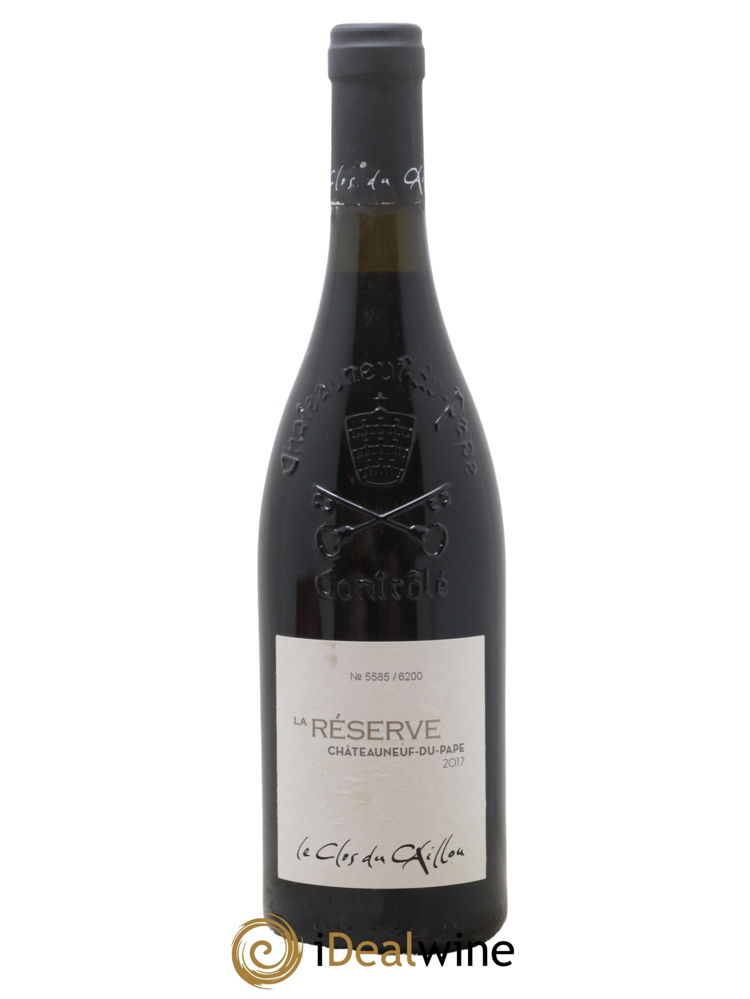 Châteauneuf-du-Pape Domaine Le Clos du Caillou Réserve Sylvie Vacheron 2017 - Lot de 1 bouteille - 0