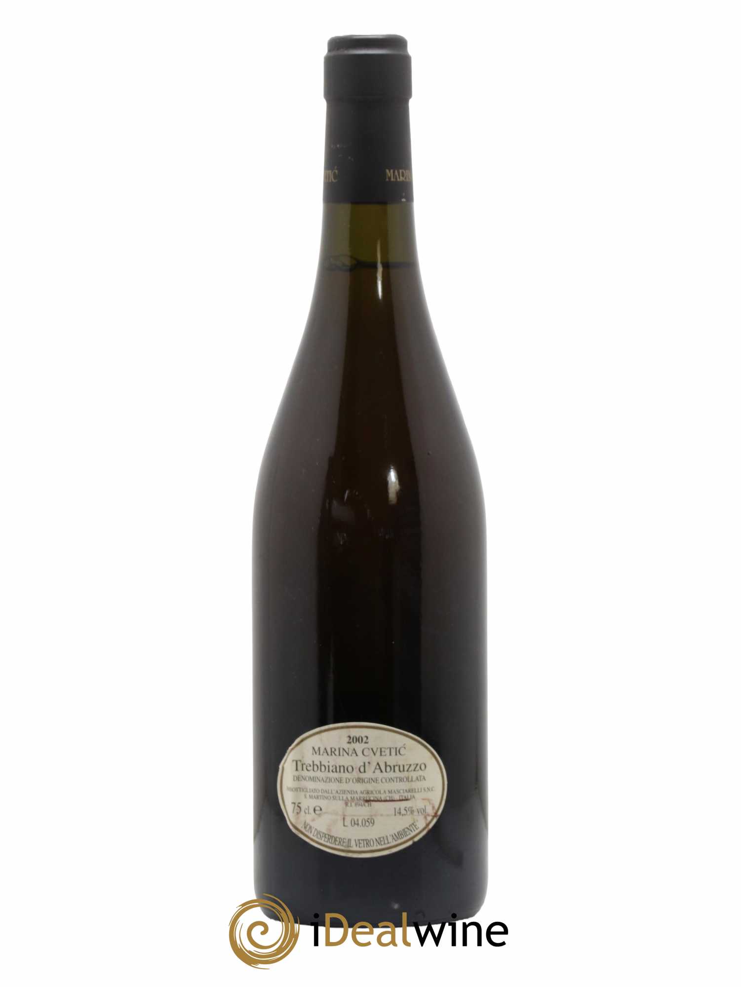 Trebbiano d'Abruzzo Marina CVetic Azienda Agricola Masciarelli 2002 - Posten von 1 Flasche - 1