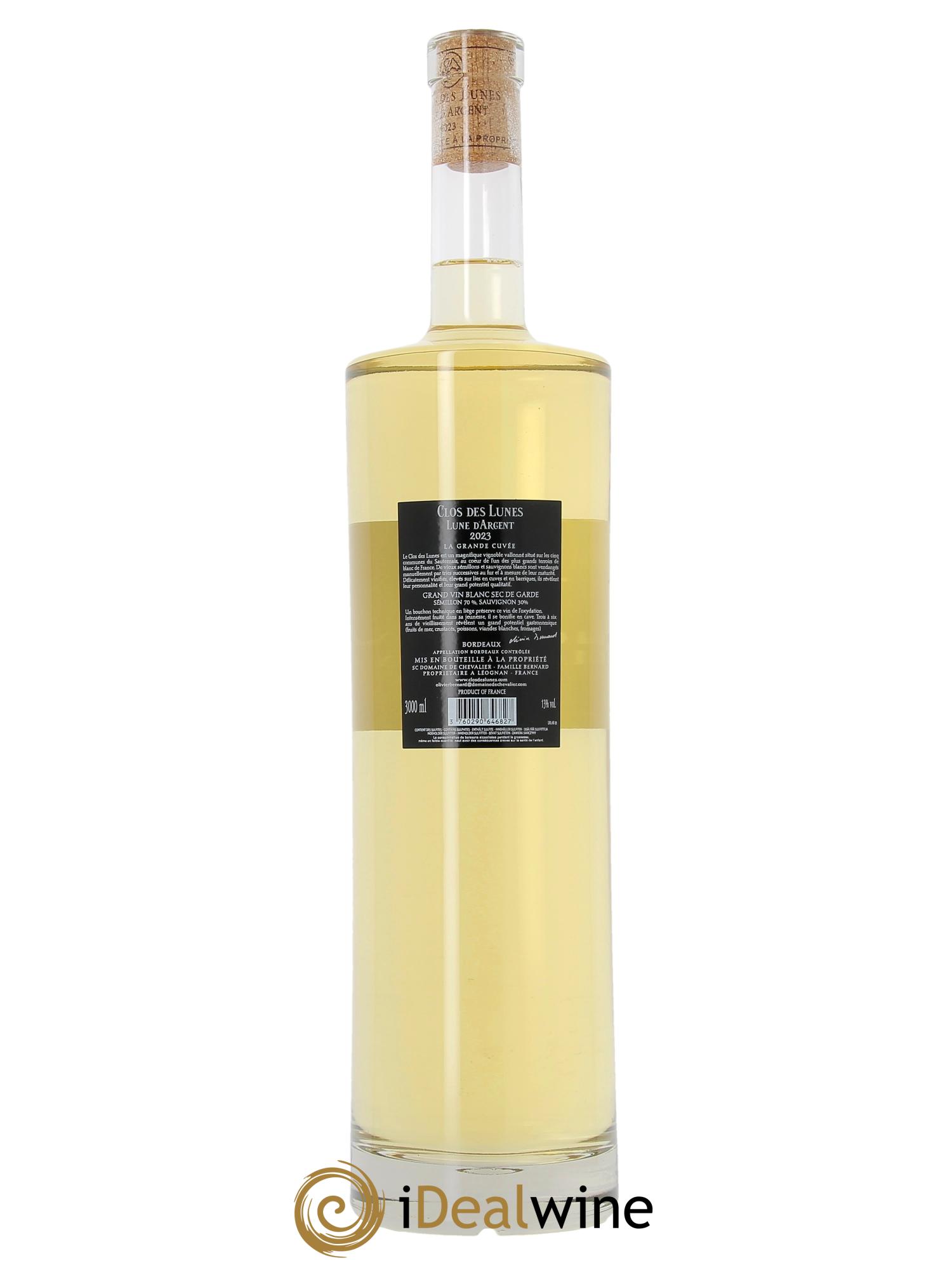 Clos des Lunes - Lune d'Argent 2023 - Lot de 1 double magnum - 1
