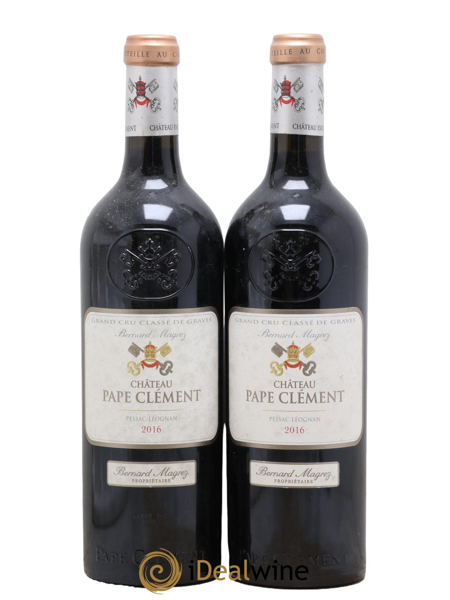 Château Pape Clément Cru Classé de Graves 2016 - Lot of 2 bottles - 0