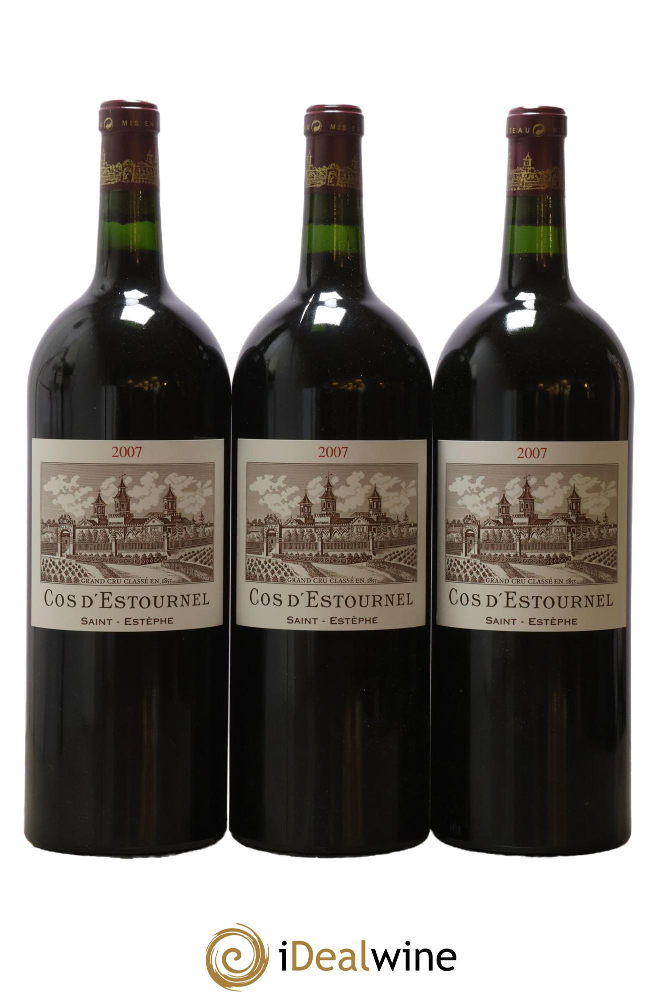 Cos d'Estournel 2ème Grand Cru Classé 2007 - Lot de 6 magnums - 2