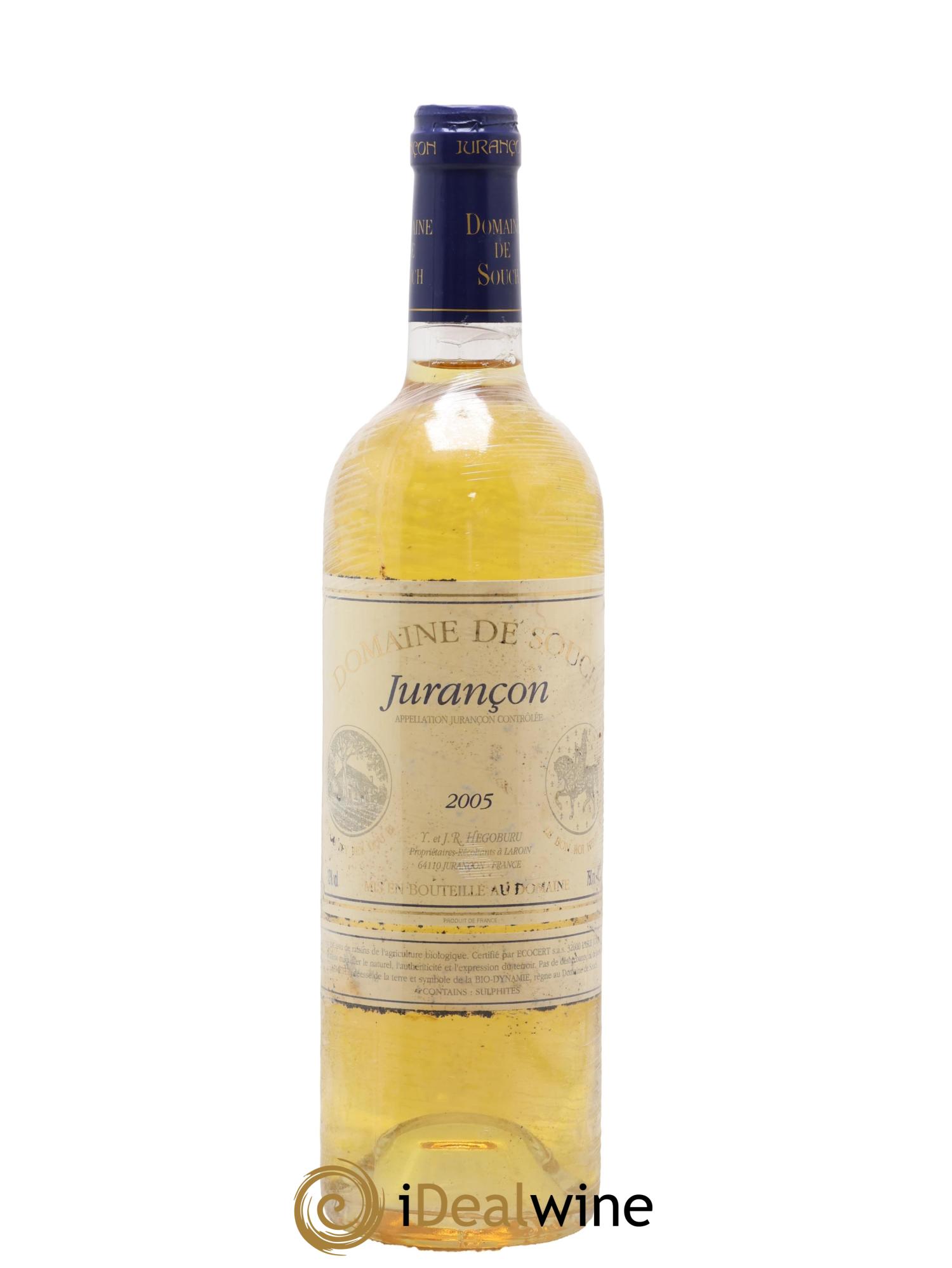 Jurançon Marie Kattalyn Souch (Domaine de) 2005 - Lot de 1 bouteille - 0