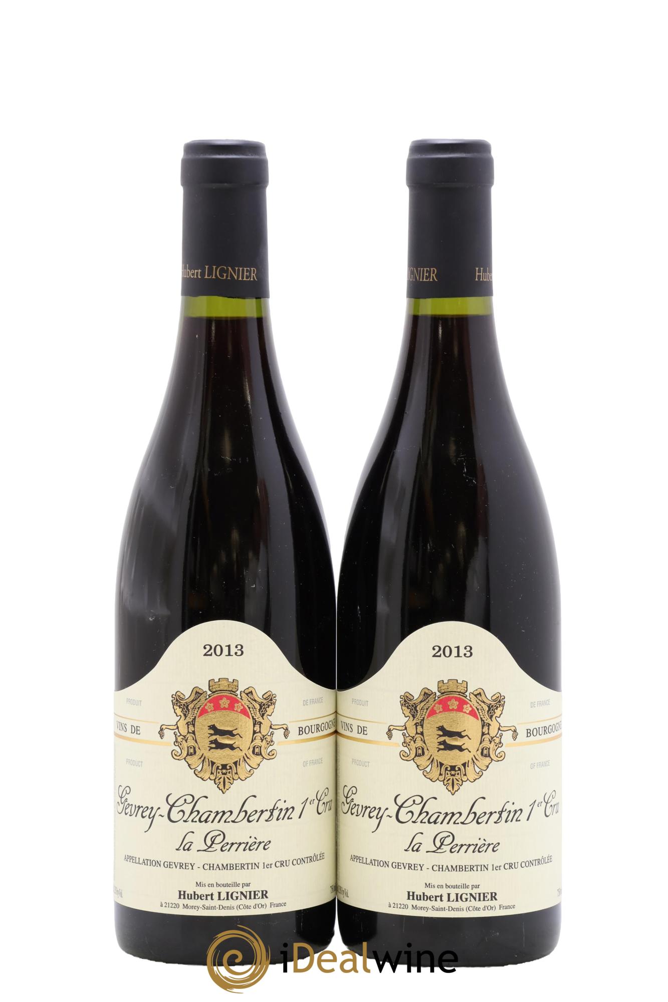 Gevrey-Chambertin 1er Cru La Perrière Hubert Lignier (Domaine) 2013 - Lot de 2 bouteilles - 0