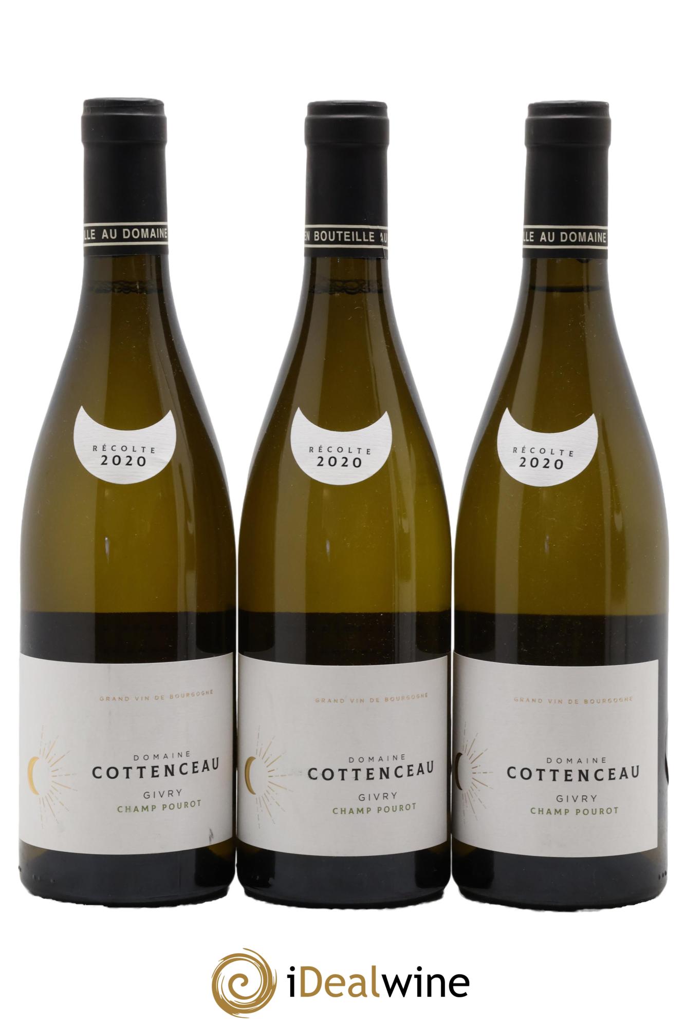 Givry Champ Prouot Maxime Cottenceau 2020 - Posten von 3 Flaschen - 0