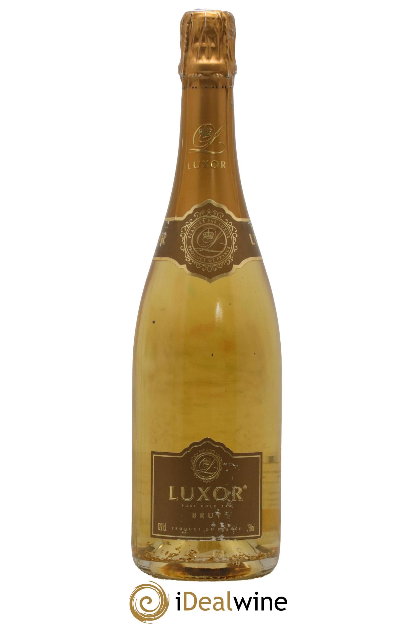 Champagne Pur Gold 24k Brut Luxor - Lot de 1 bouteille - 0