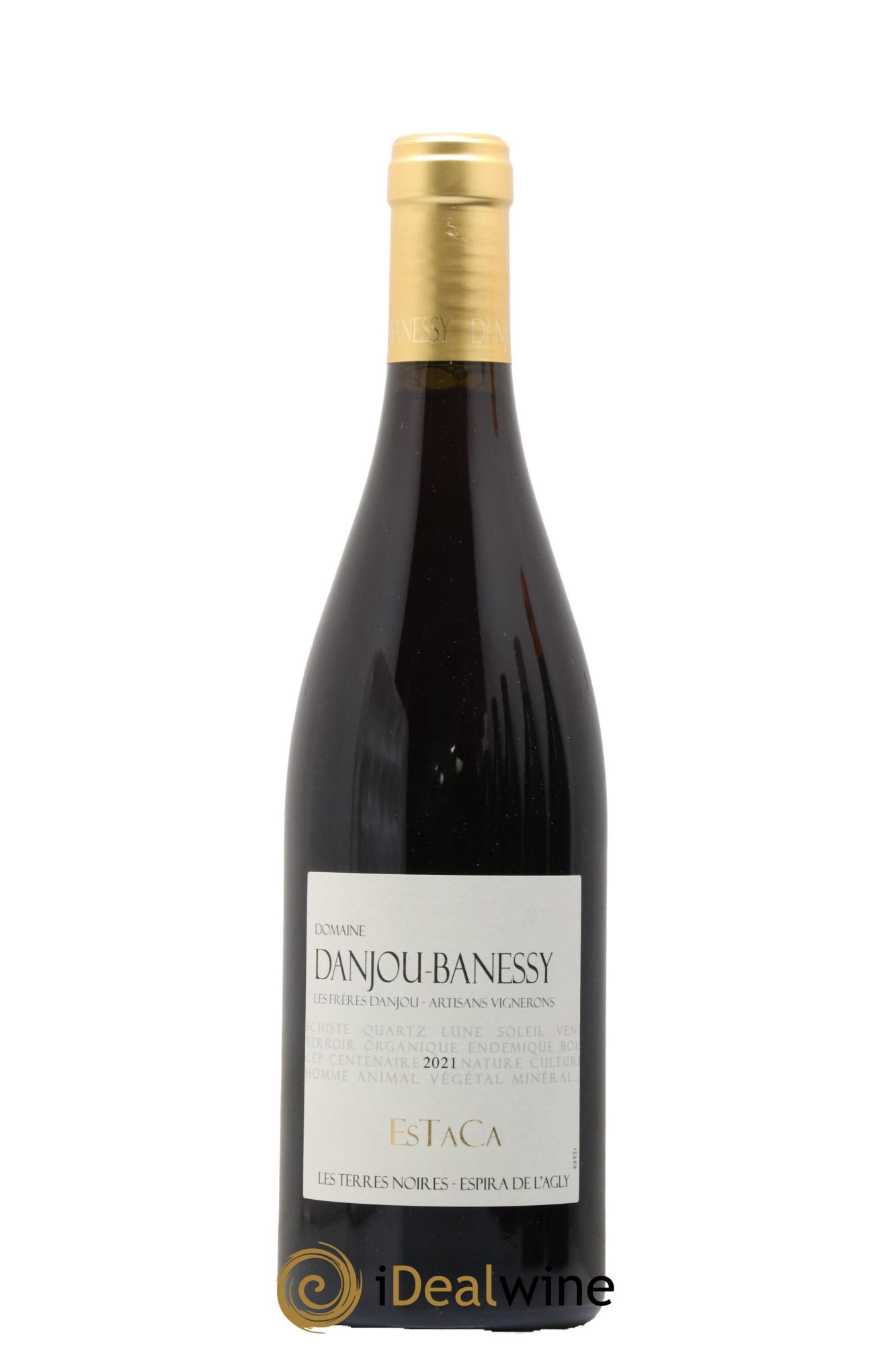 Côtes du Roussillon Villages Estaca Domaine Danjou Bannessy 2021 - Lot de 1 bouteille - 0