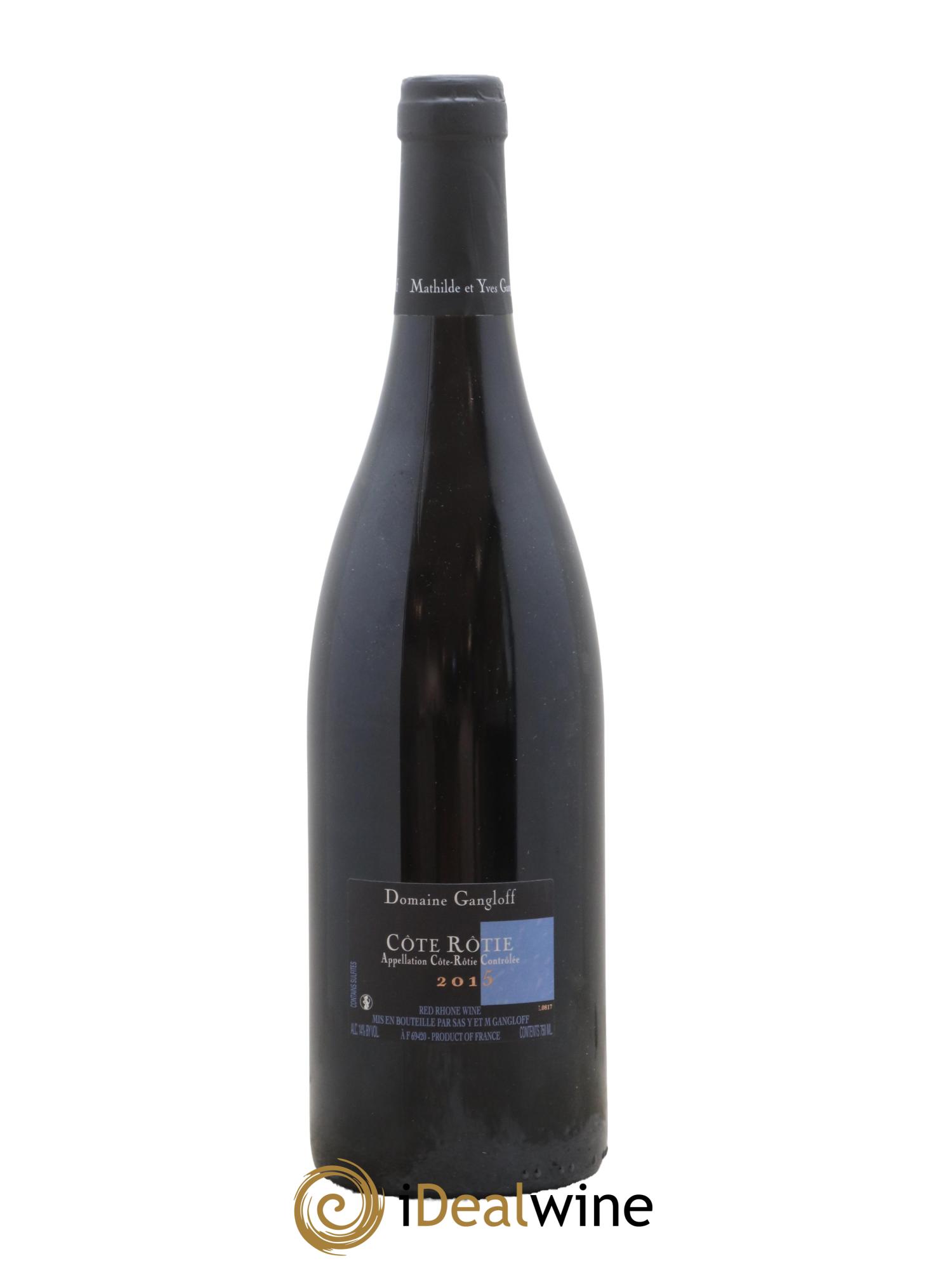 Côte-Rôtie La Barbarine Gangloff (Domaine) 2015 - Lot de 1 bouteille - 1