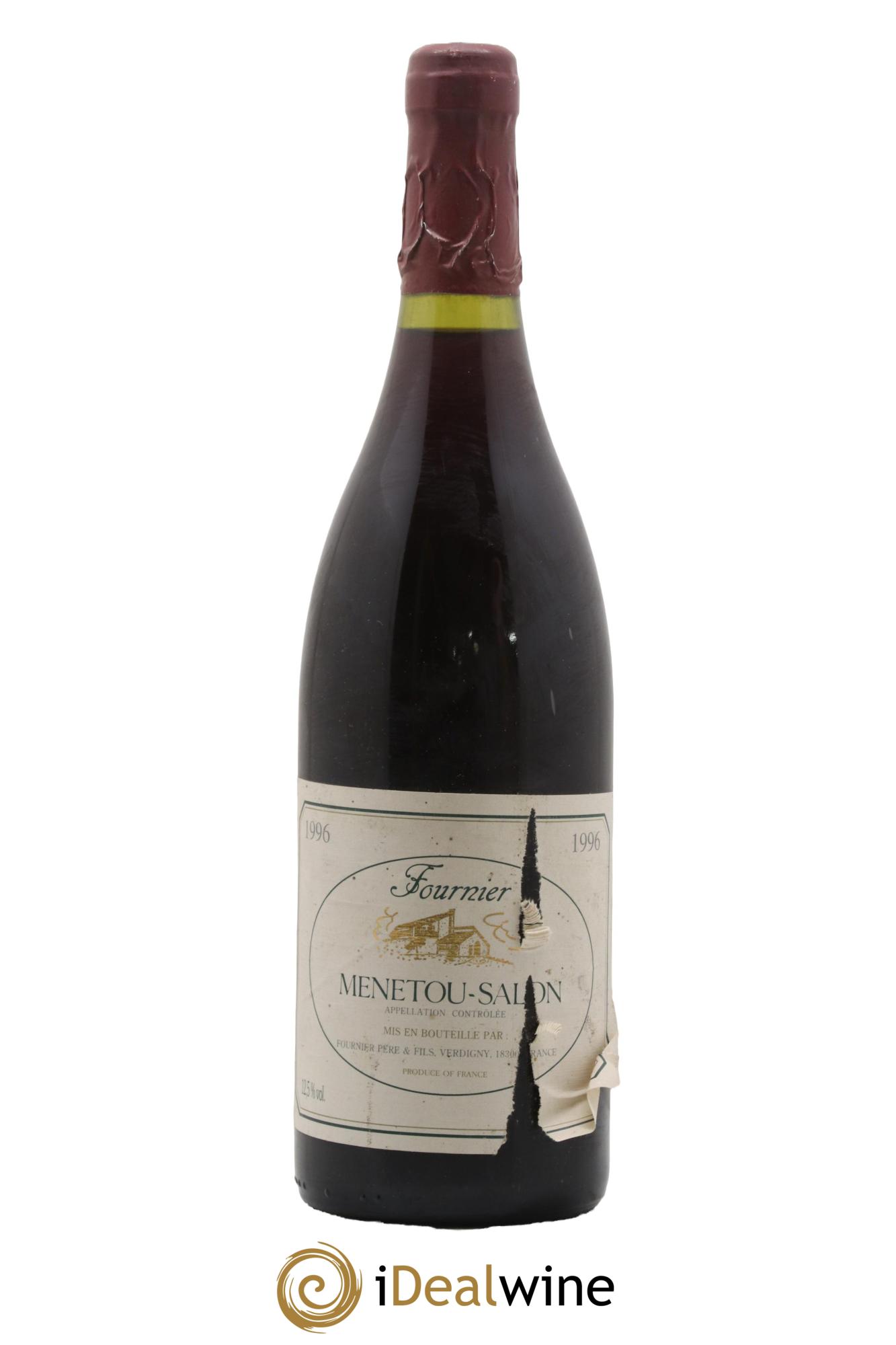Menetou-Salon Fournier 1996 - Lot de 1 bouteille - 0