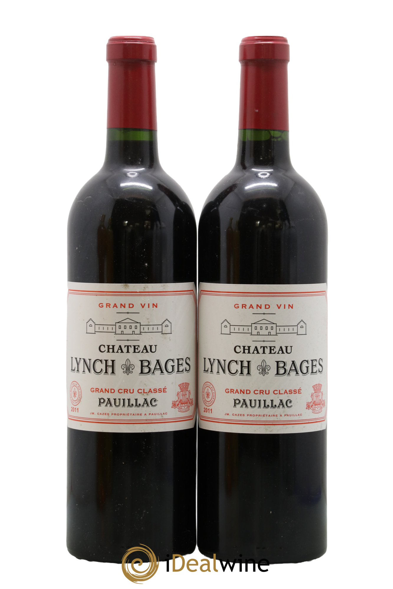 Château Lynch Bages 5ème Grand Cru Classé 2011 - Lot de 2 bouteilles - 0