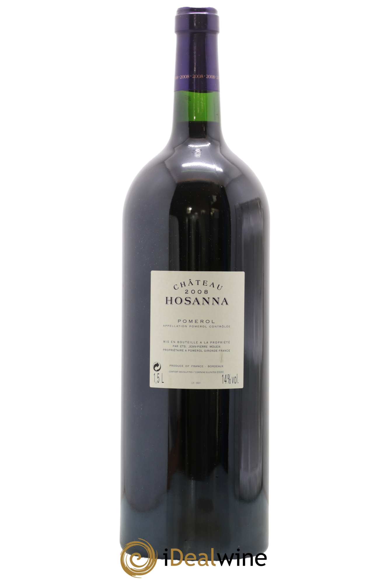 Château Hosanna 2008 - Lot of 1 magnum - 1