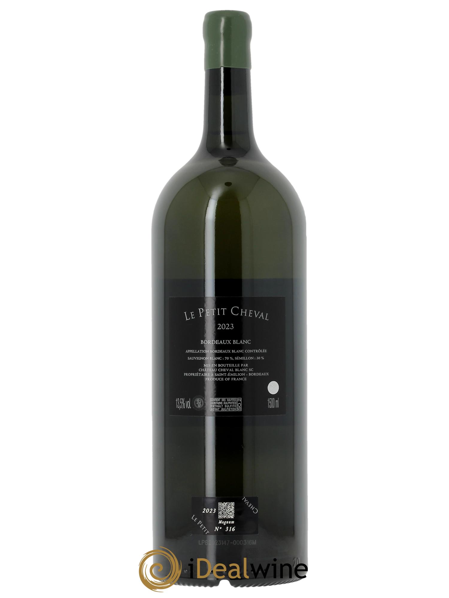 Le Petit Cheval  2023 - Lotto di 1 magnum - 2