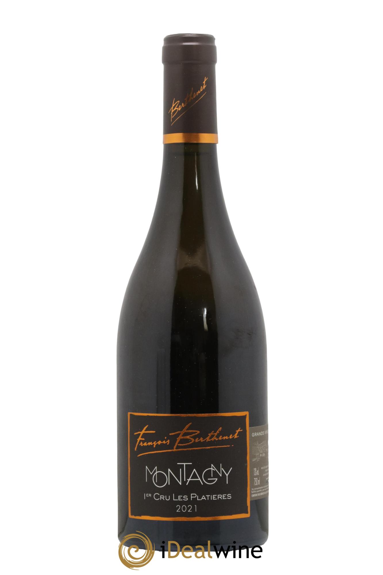 Montagny 1er Cru Les Platieres Domaine Berthenet 2021 - Lot de 1 bouteille - 0