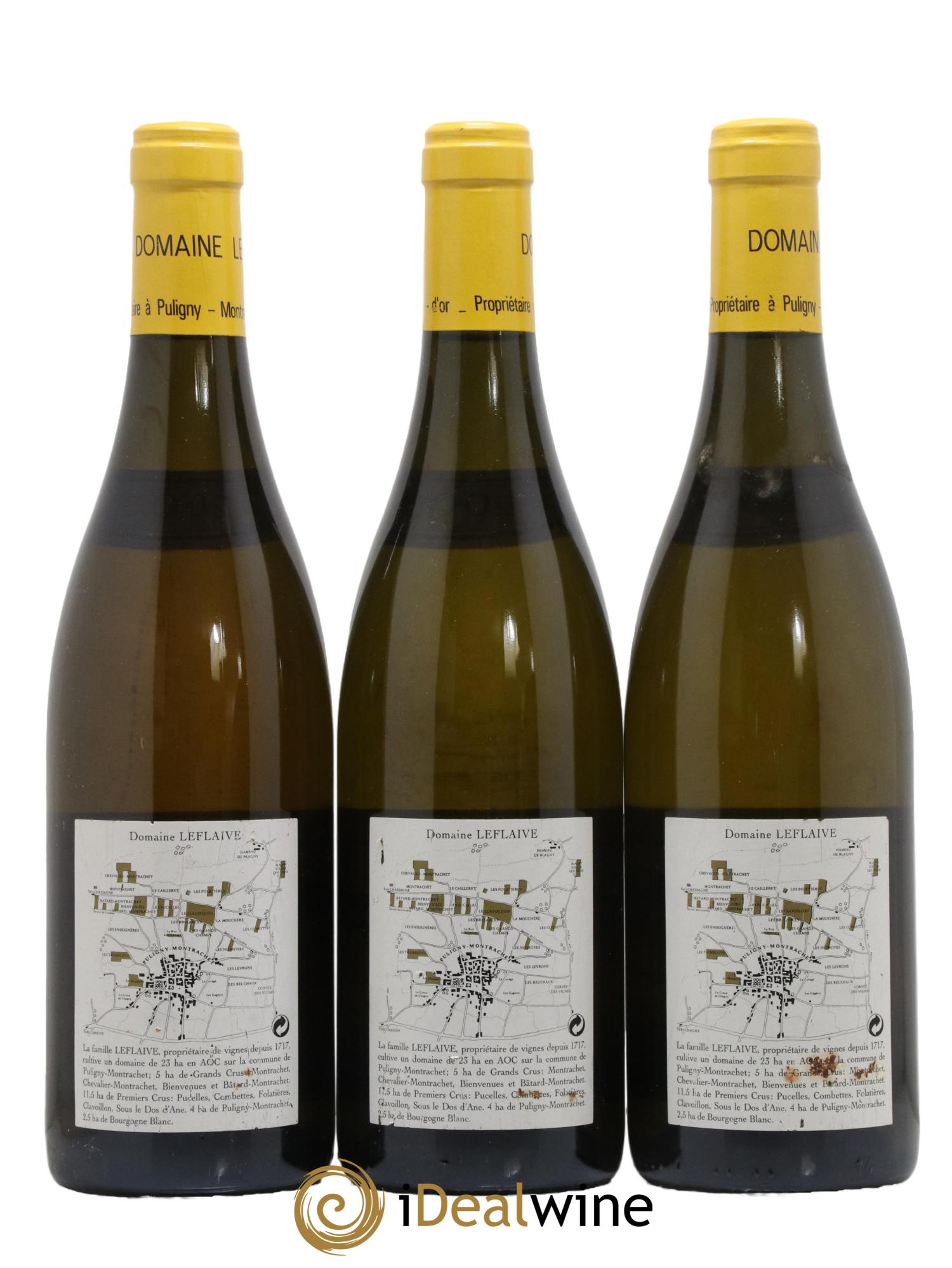 Puligny-Montrachet 1er Cru Clavoillon Leflaive (Domaine) 2002 - Posten von 3 Flaschen - 1