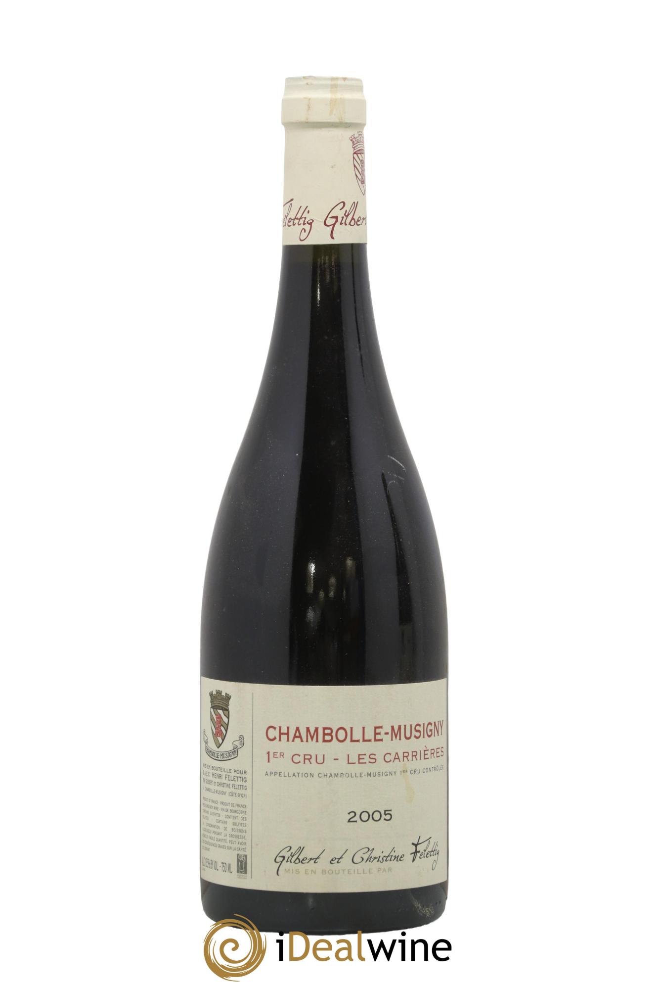 Chambolle-Musigny 1er Cru Les Carrières Felettig (Domaine) 2005 - Lotto di 1 bottiglia - 0
