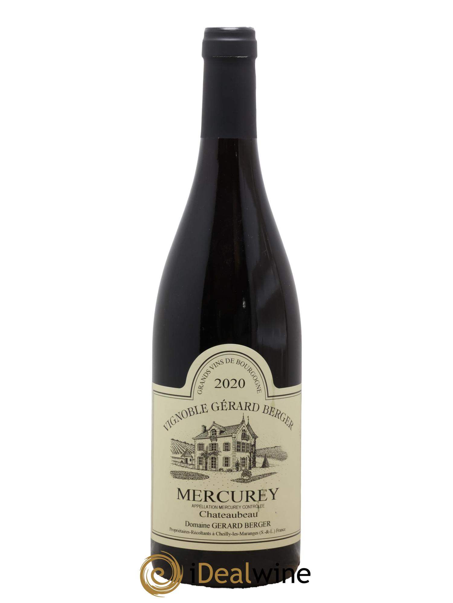 Mercurey Gérard Berger 2020 - Lot de 1 bouteille - 0