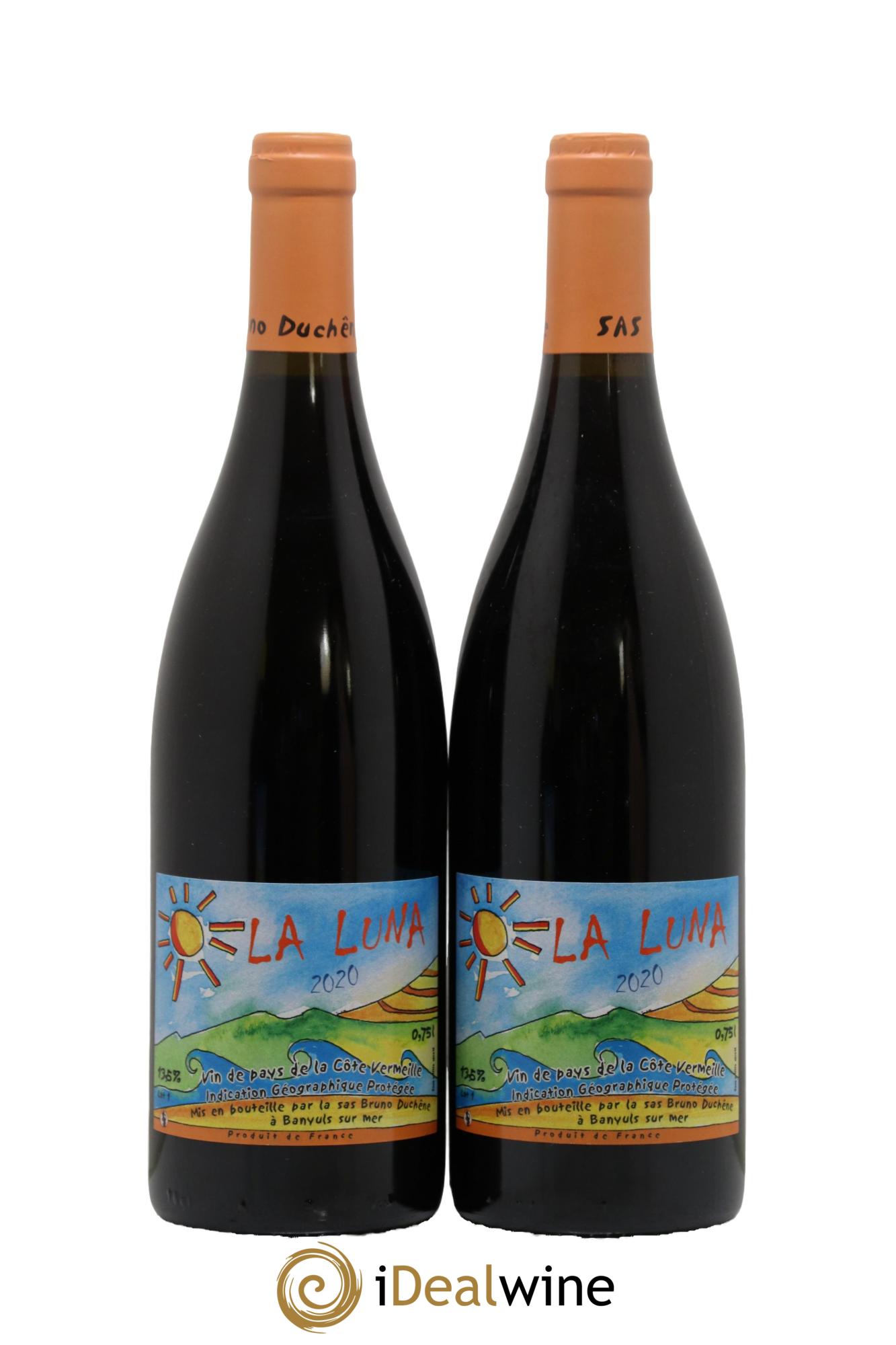 Languedoc Vin de Pays de la Côte Vermeille La Luna Domaine Bruno Duchêne 2020 - Lot de 2 bouteilles - 0