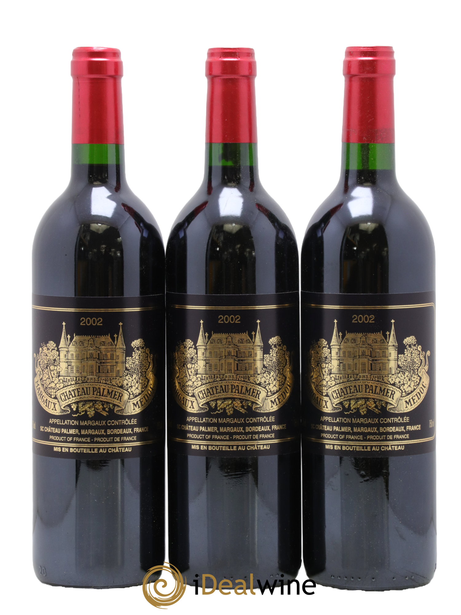 Château Palmer 3ème Grand Cru Classé 2002 - Lot of 12 bottles - 1