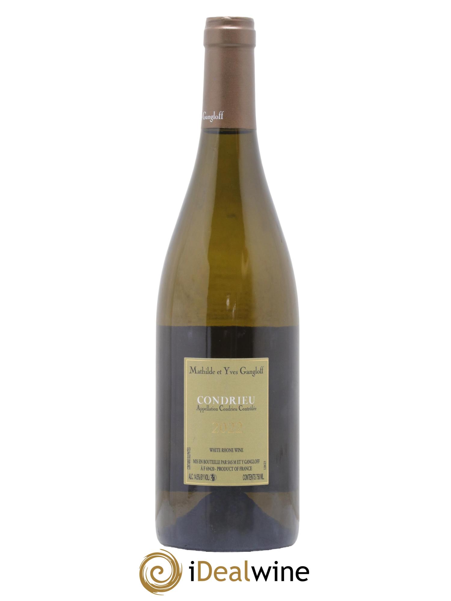 Condrieu Domaine Gangloff (Domaine) 2022 - Lot de 1 bouteille - 1