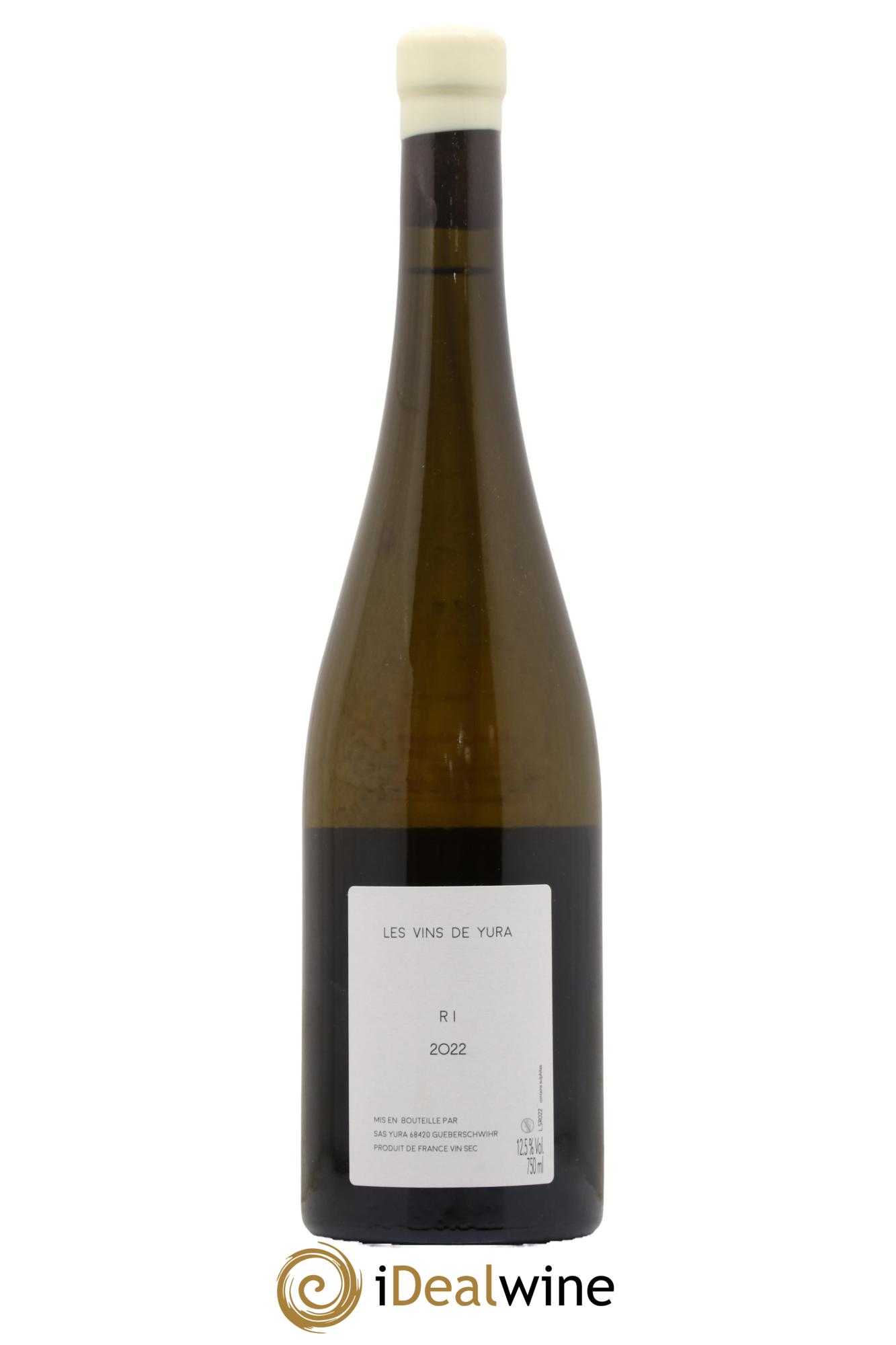 Alsace Le silence et la résonance Jintaro Yura 2022 - Lot de 1 bouteille - 1