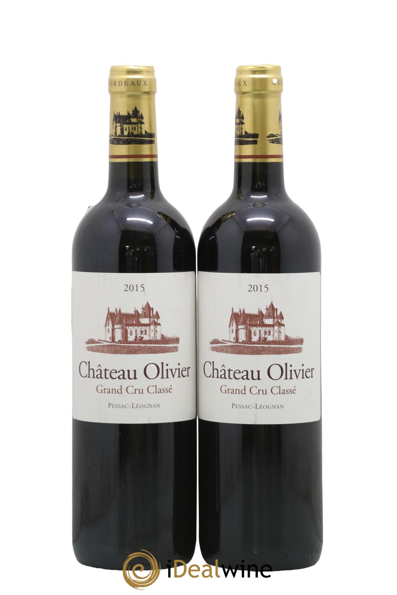 Château Olivier Cru Classé de Graves 2015 - Lot of 2 bottles - 0