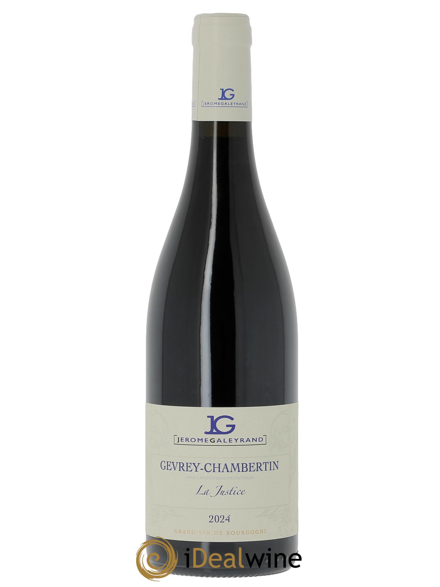 Gevrey-Chambertin La Justice Jérôme Galeyrand 2024 - Lot de 1 bouteille - 0