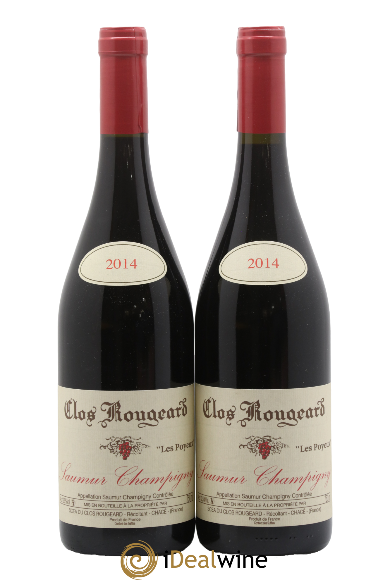 Saumur-Champigny Les Poyeux Clos Rougeard 2014 - Posten von 2 Flaschen - 0