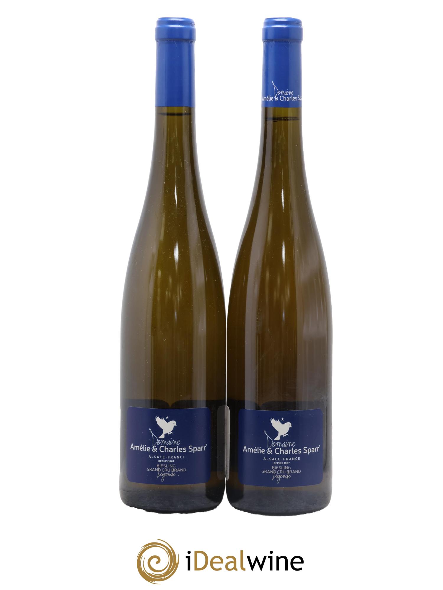 Alsace Riesling Grand Cru Brand Légende Amélie & Charles Sparr 2019 - Posten von 2 Flaschen - 0