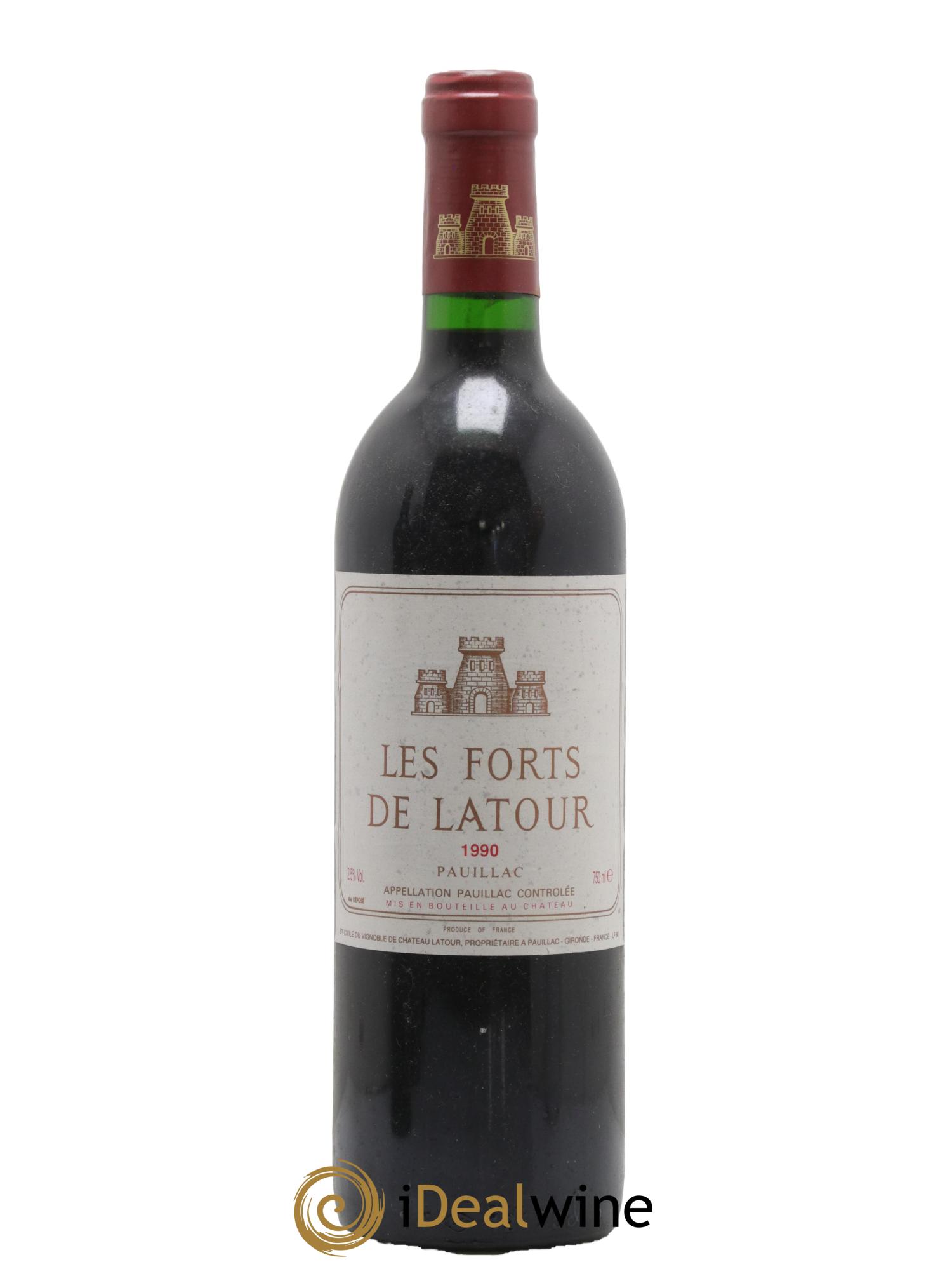 Les Forts de Latour Second Vin 1990 - Lot of 1 bottle - 0