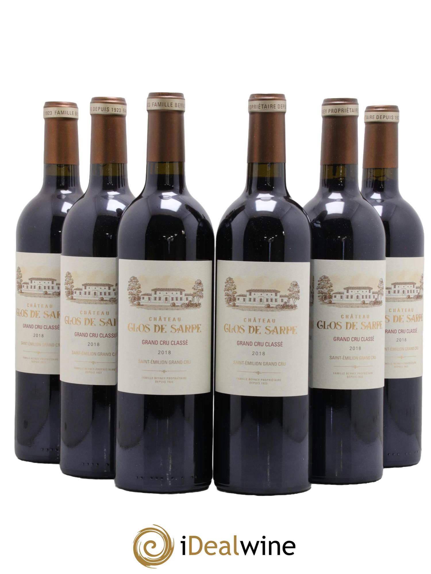 Clos de Sarpe Grand Cru Classé 2018 - Lot de 6 bouteilles - 0
