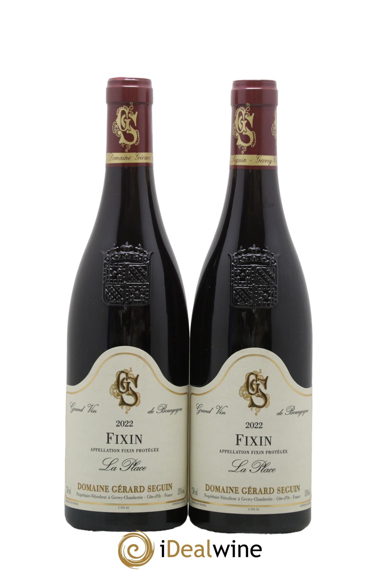 Fixin La Place Gerard Seguin 2022 - Posten von 2 Flaschen - 0