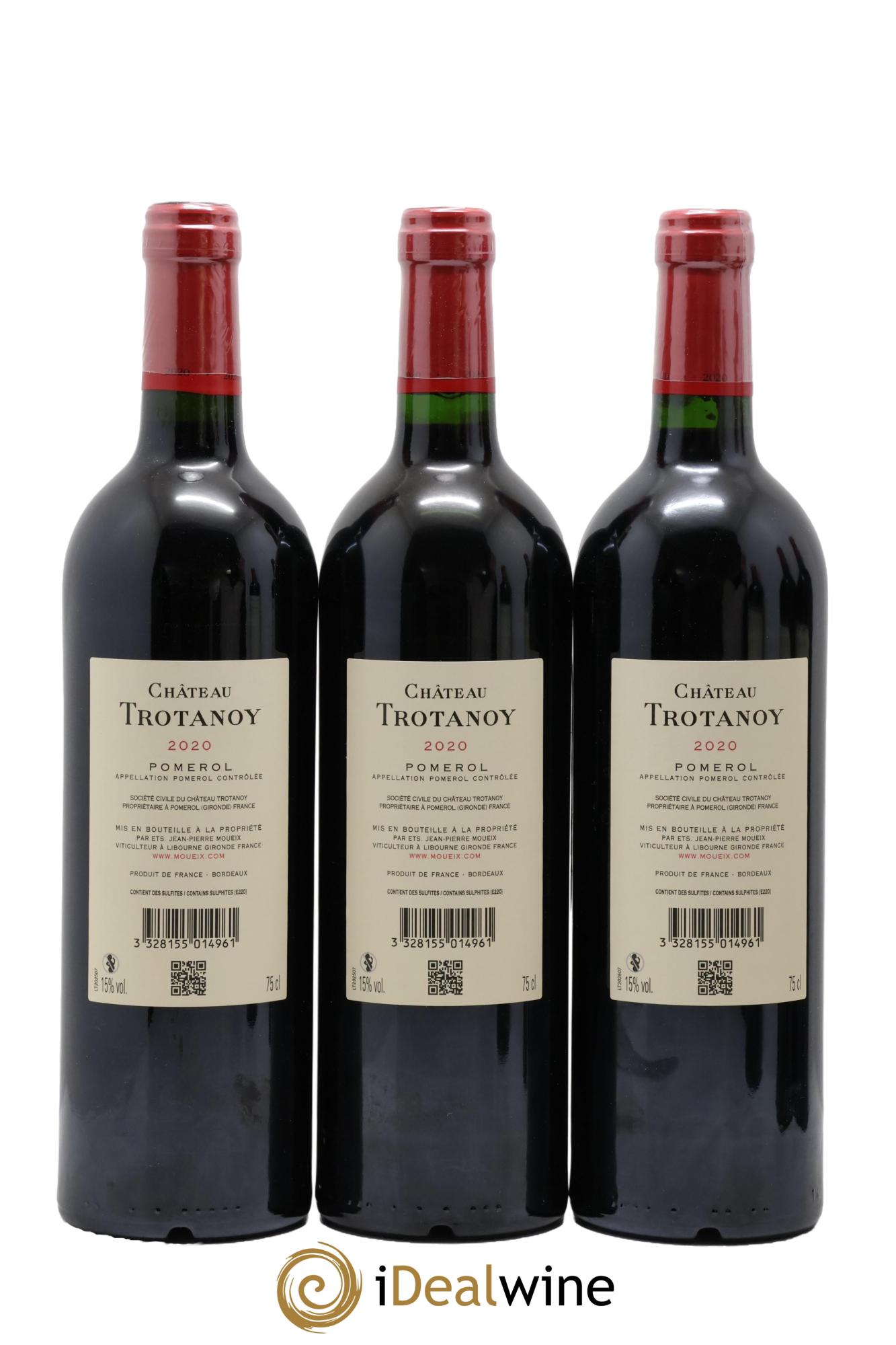 Château Trotanoy 2020 - Posten von 6 Flaschen - 2
