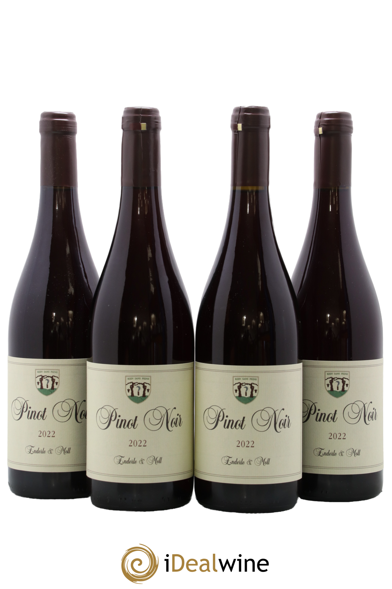 Allemagne Landwein Oberrhein pinot noir Enderle Und Moll 2022 - Lot of 4 bottles - 0
