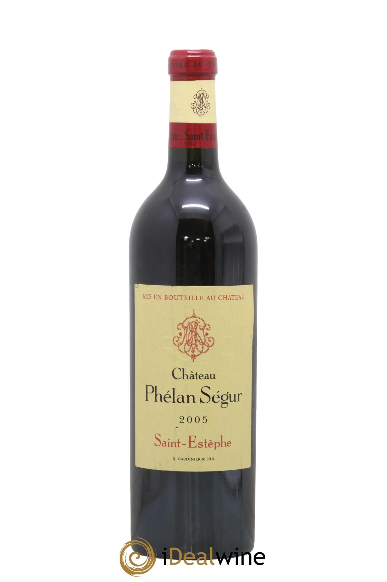 Château Phélan Ségur 2005 - Lot de 1 bouteille - 0