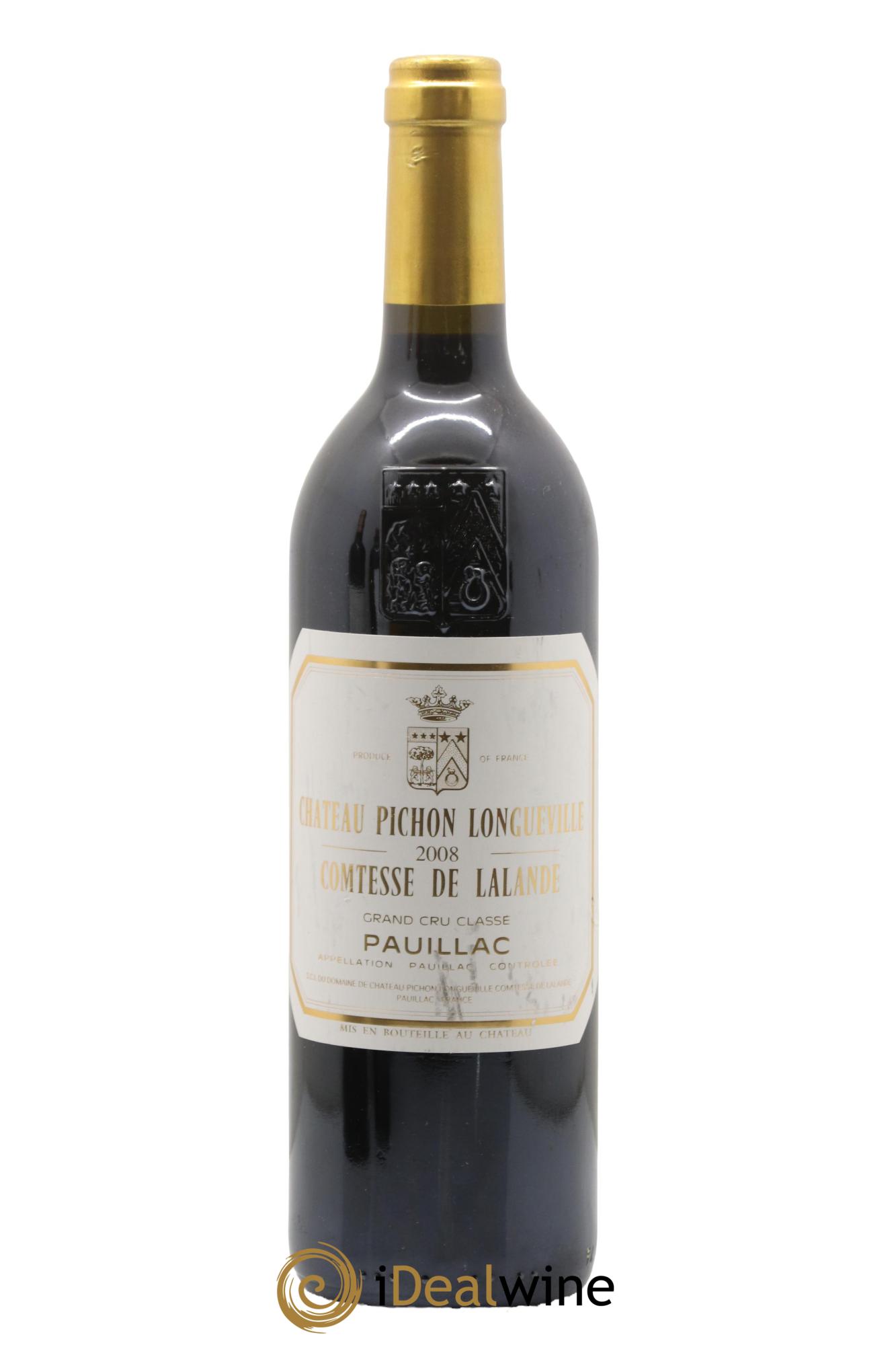 Château Pichon Longueville Comtesse de Lalande 2ème Grand Cru Classé 2008 - Lotto di 1 bottiglia - 0