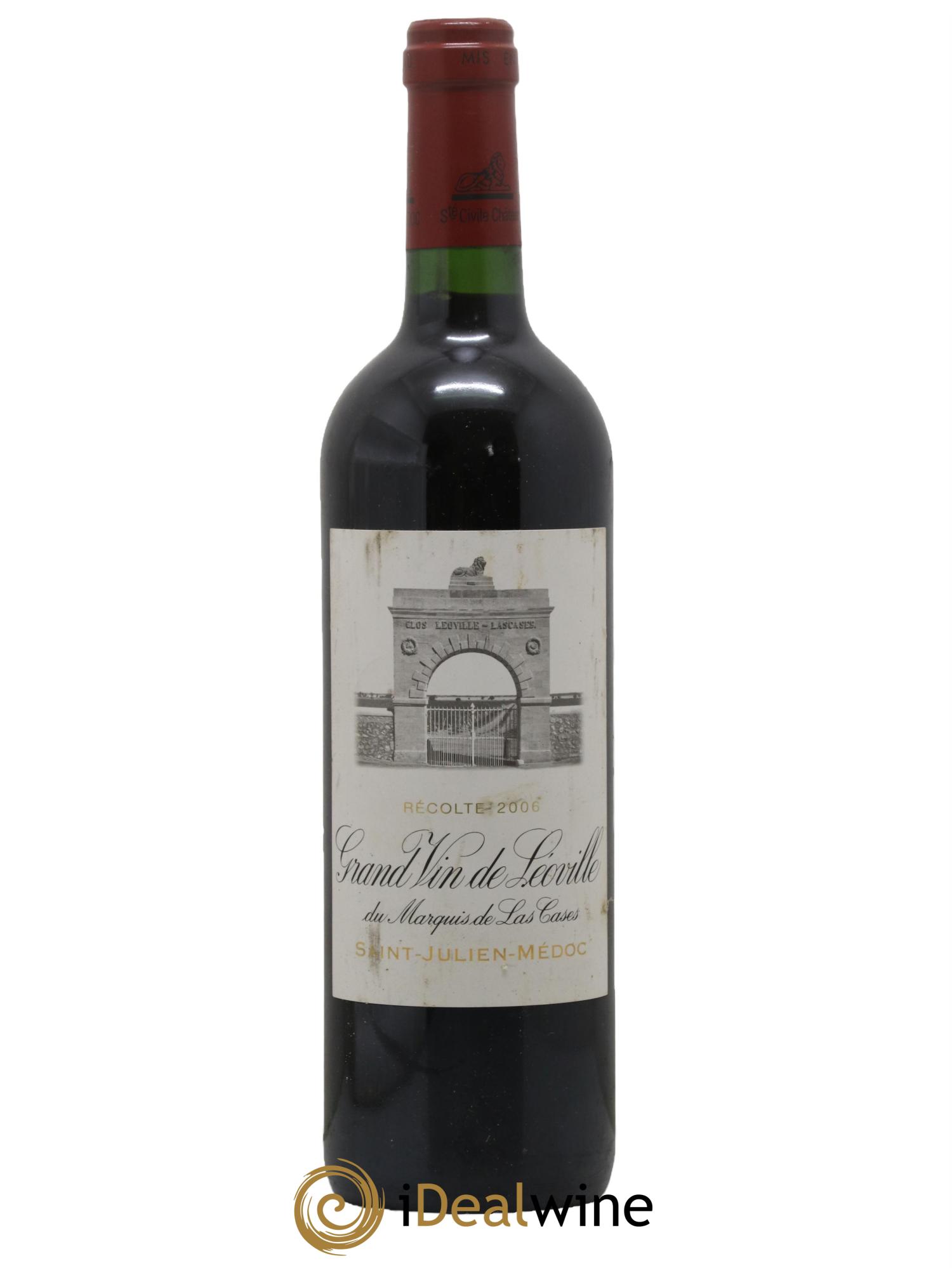 Château Léoville Las Cases 2ème Grand Cru Classé 2006 - Lot de 1 bouteille - 0