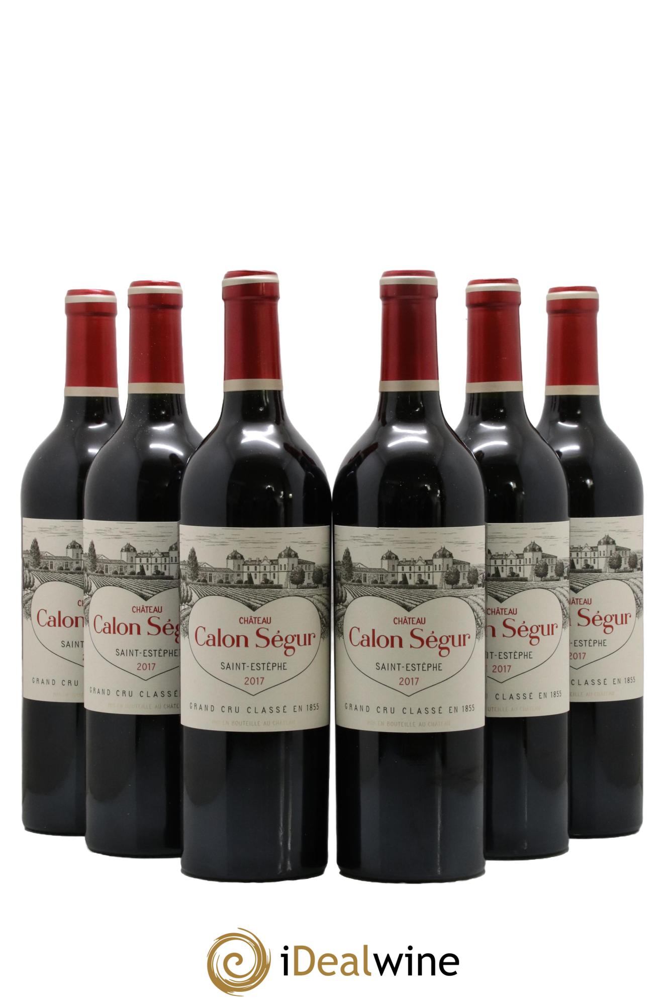 Château Calon Ségur 3ème Grand Cru Classé 2017 - Posten von 6 Flaschen - 0