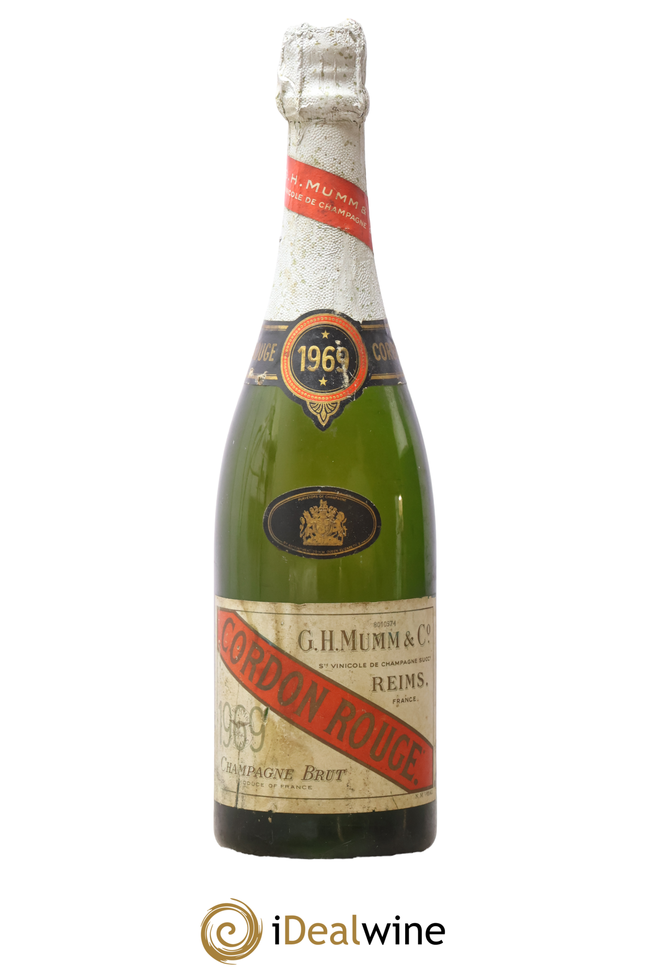 Cordon Rouge Mumm 1969 - Lot of 1 bottle - 0