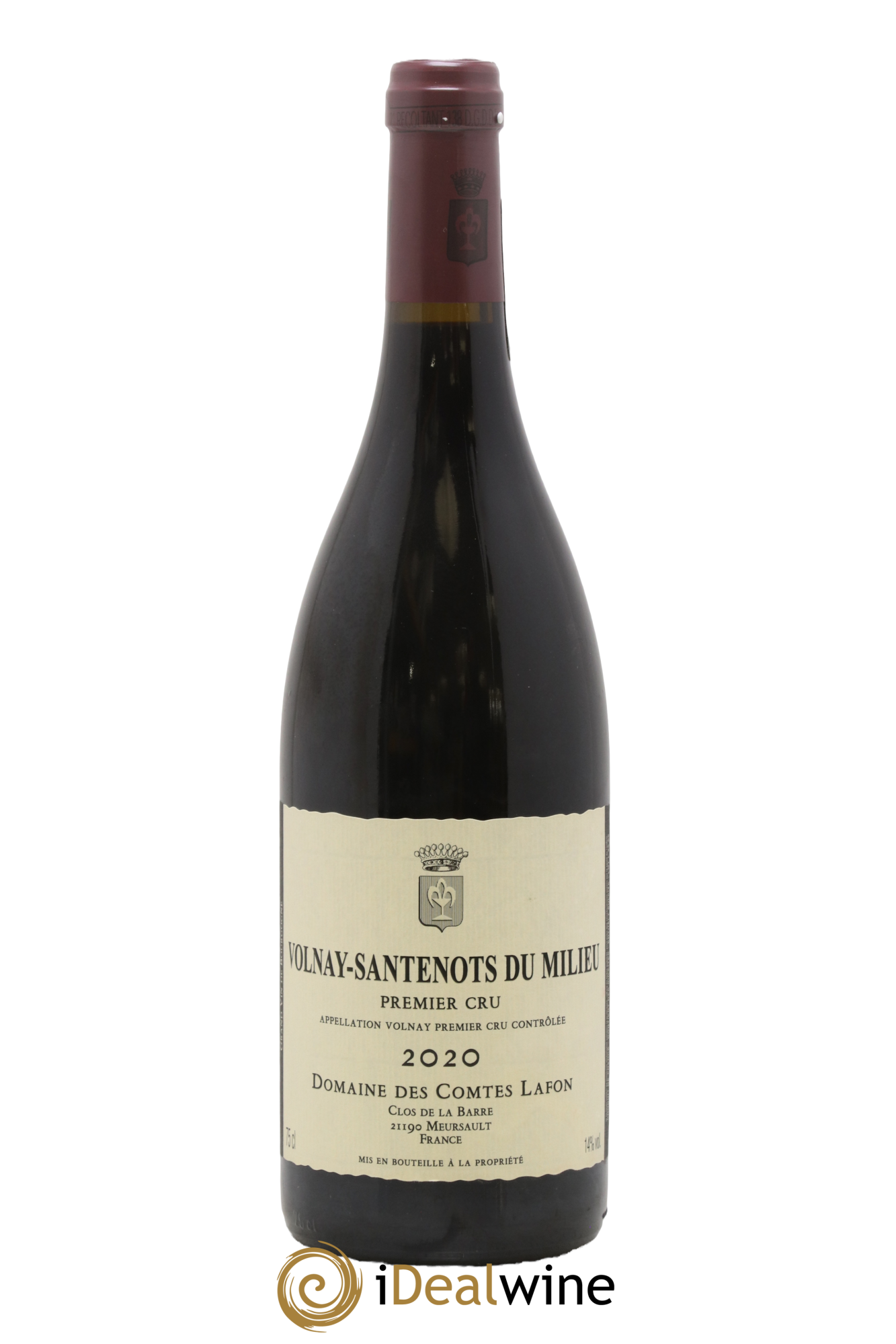 Volnay 1er Cru Santenots du Milieu Comtes Lafon (Domaine des) 2020 - Lot de 1 bouteille - 0