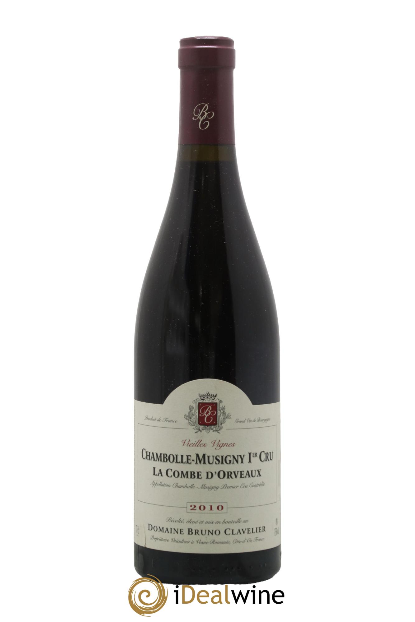 Chambolle-Musigny 1er Cru La Combe d'Orveaux Vieilles Vignes Bruno Clavelier 2010 - Lotto di 1 bottiglia - 0