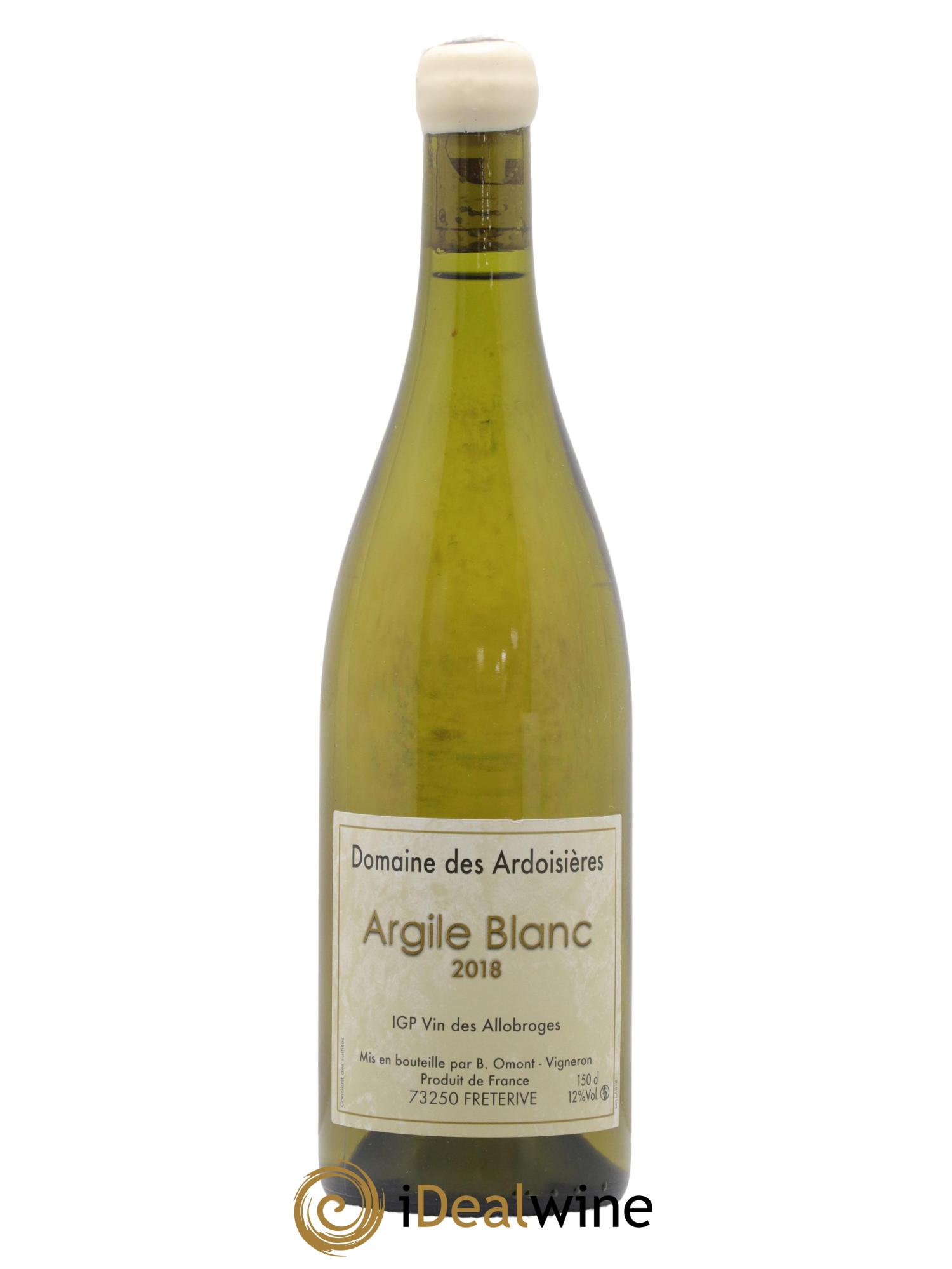 Vin des Allobroges Saint-Pierre-de-Soucy Argile Ardoisières (Domaine des) 2018 - Lot de 1 bouteille - 0