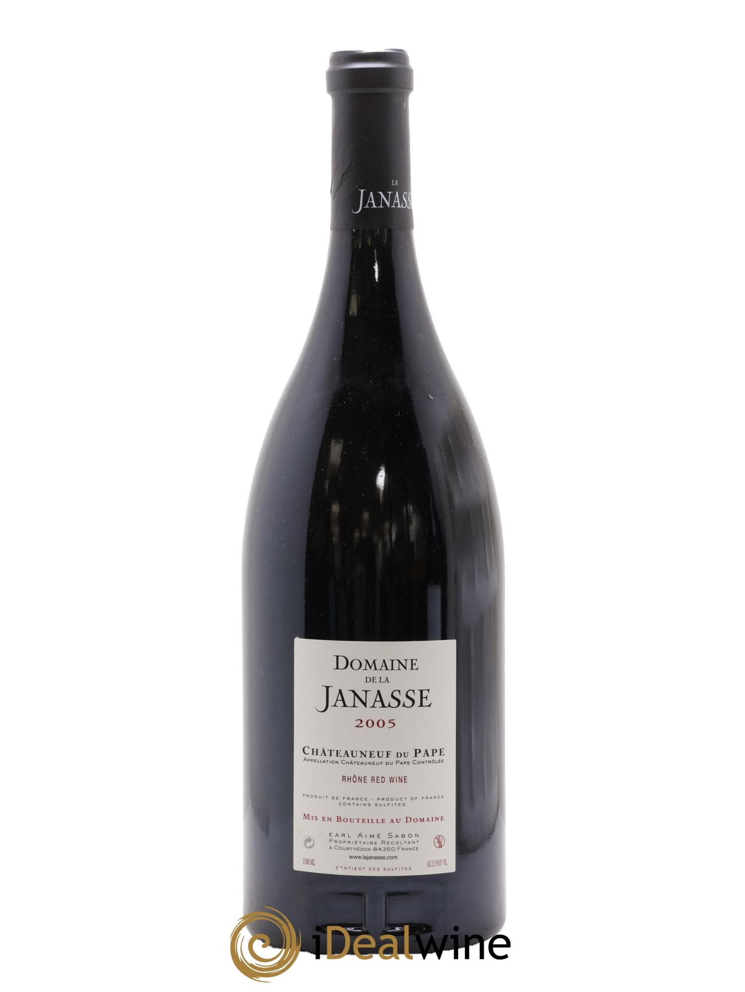 Châteauneuf-du-Pape Cuvée Vieilles Vignes La Janasse (Domaine de) 2005 - Posten von 1 Magnum - 1