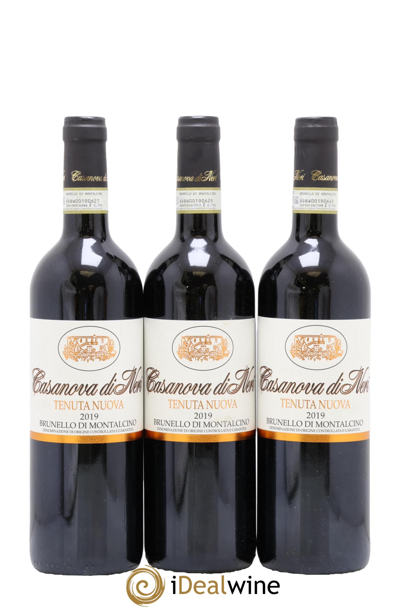 Brunello di Montalcino DOCG Tenuta Nuova Casanova di Neri - Giacomo Neri 2019 - Lot de 3 bouteilles - 0