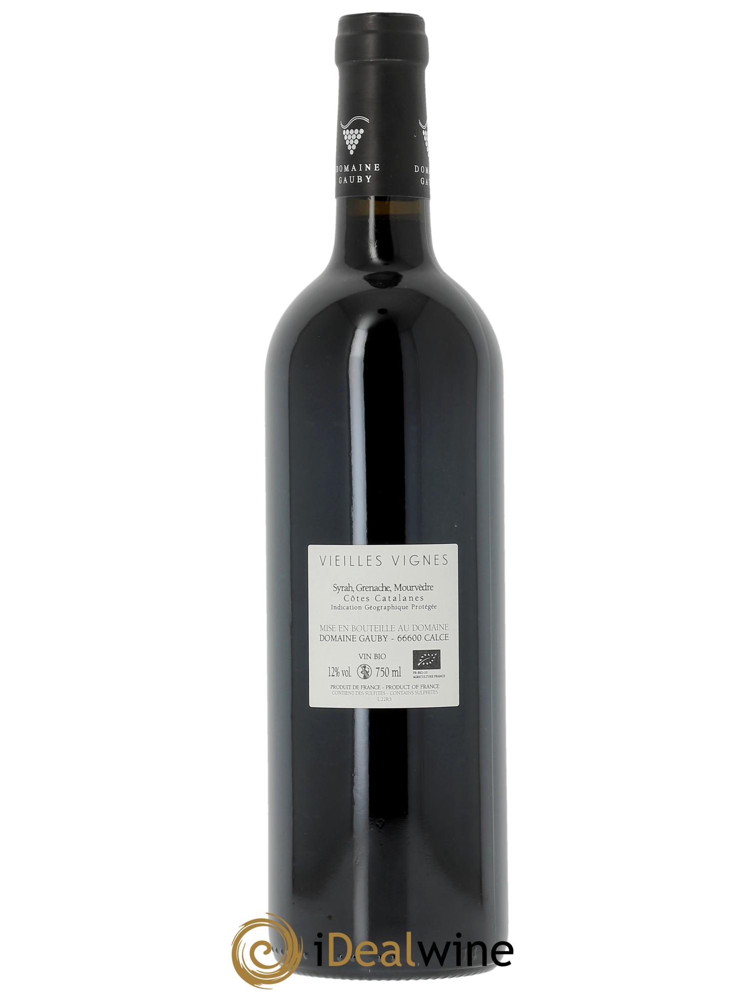 IGP Côtes Catalanes  Vieilles Vignes Gauby (Domaine)  2022 - Posten von 1 Flasche - 1