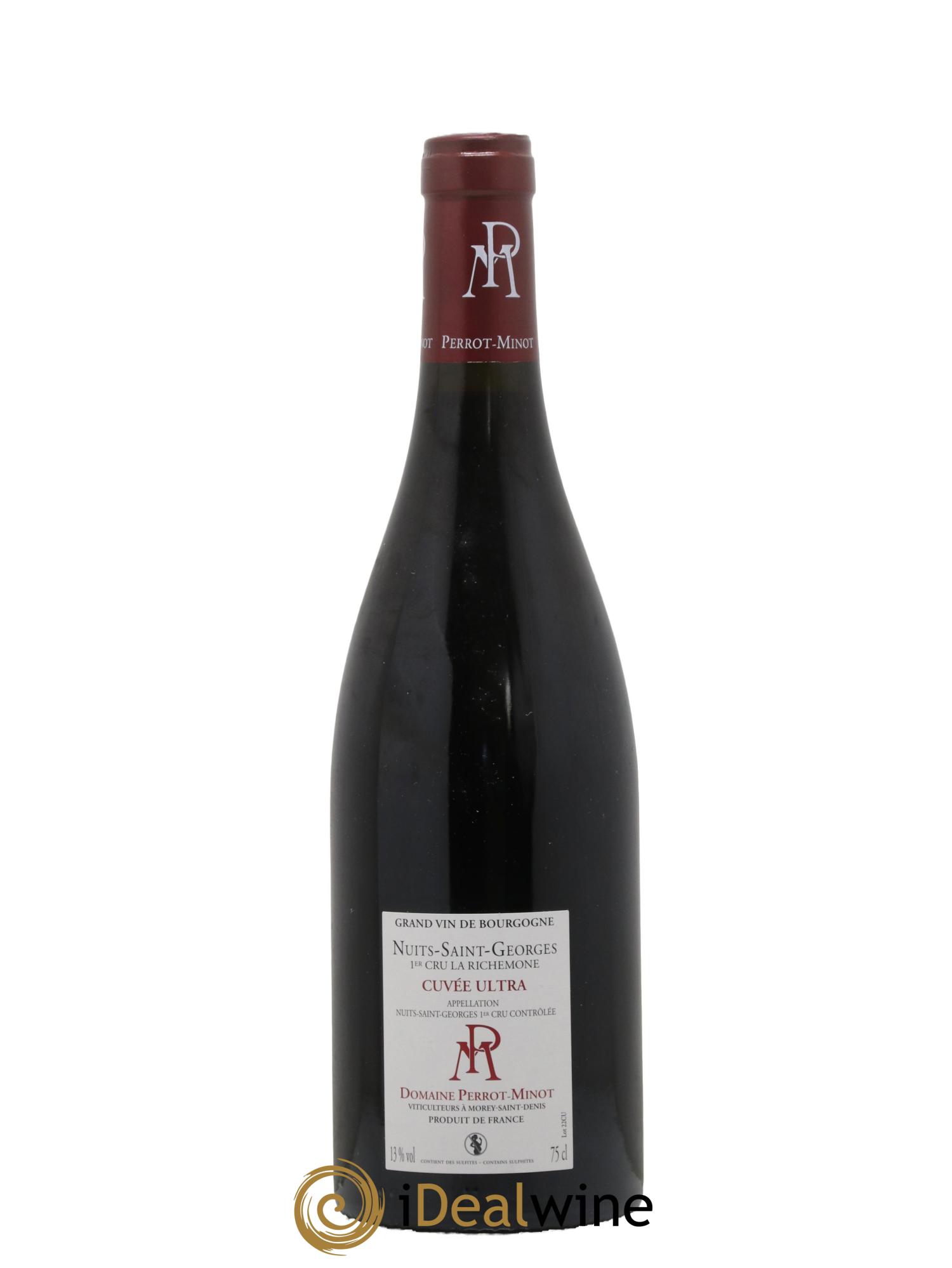 Nuits-Saint-Georges 1er Cru La Richemone Cuvée Ultra Vieilles Vignes Perrot-Minot  2018 - Lotto di 1 bottiglia - 1
