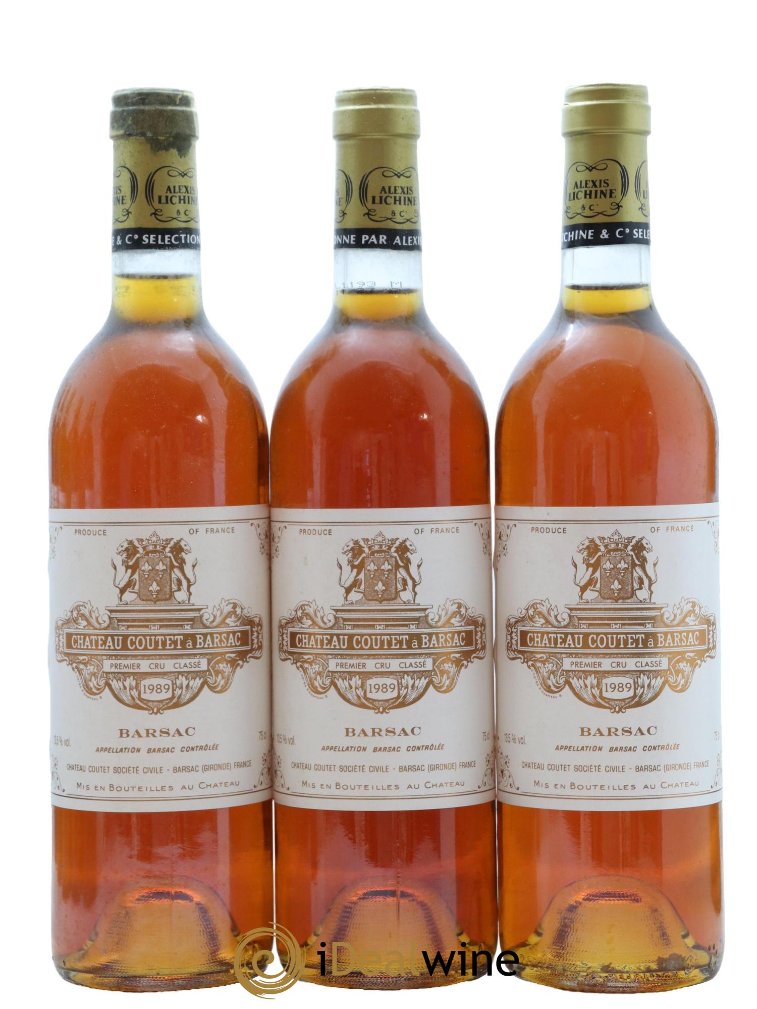 Château Coutet 1er Grand Cru Classé 1989 - Lotto di 12 bottiglie - 2