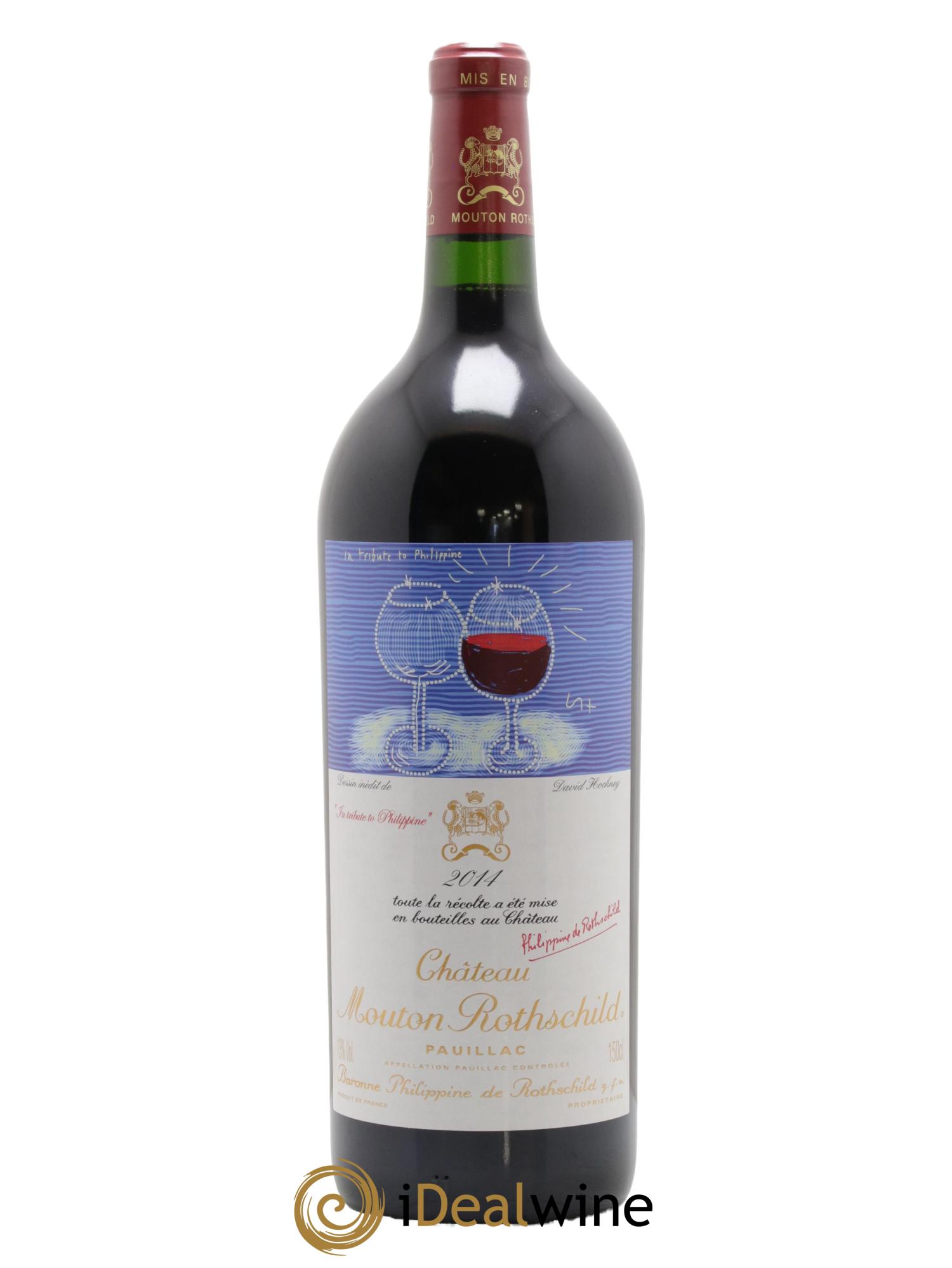 Château Mouton Rothschild 1er Grand Cru Classé 2014 - Lot de 1 magnum - 1