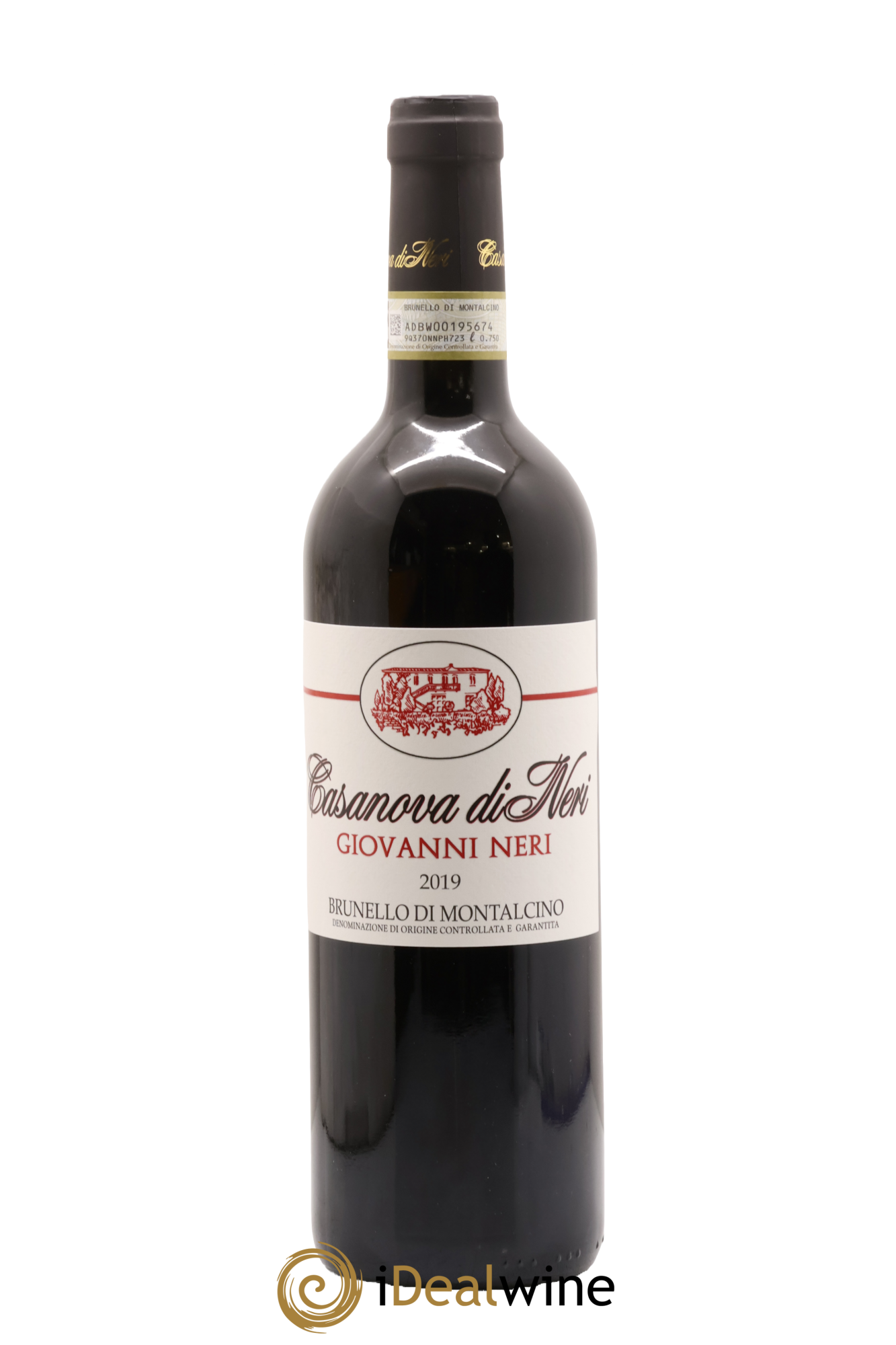Brunello di Montalcino DOCG Casanova di Neri - Giacomo Neri 2019 - Lot de 1 bouteille - 0